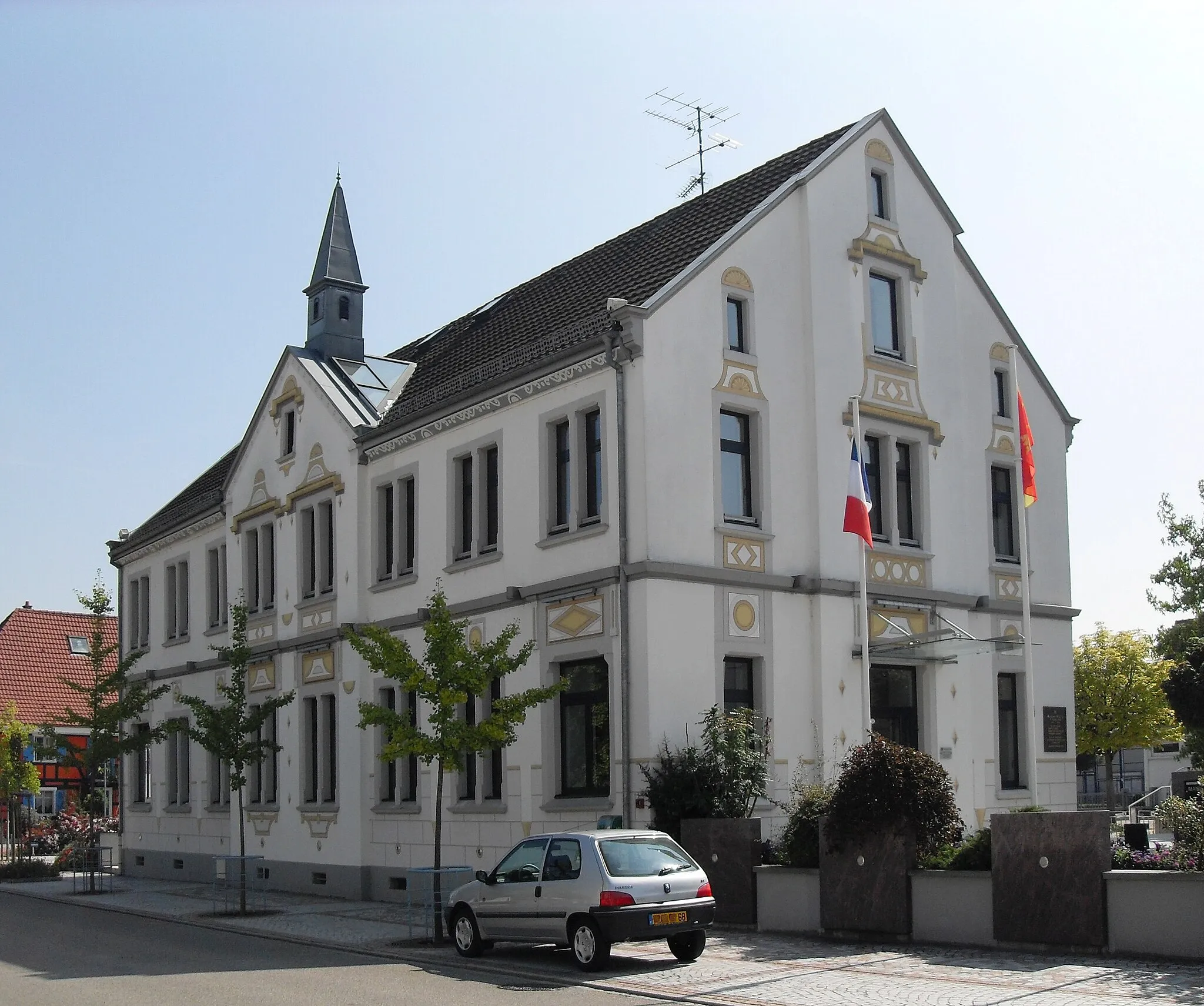 Photo showing: La mairie de Hésingue