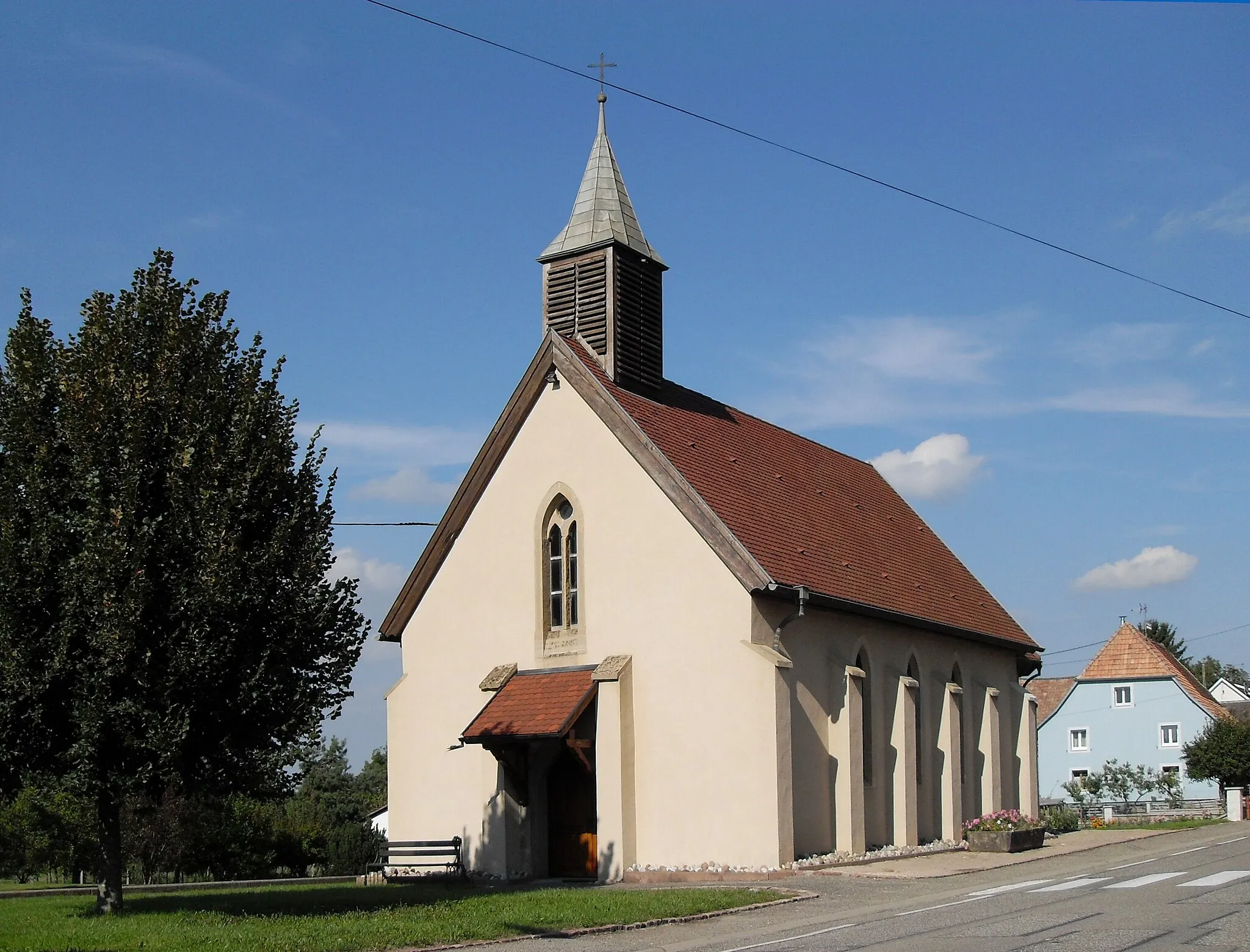 Photo showing: La chapelle Notre-Dame-des-Douleurs à Kœstlach