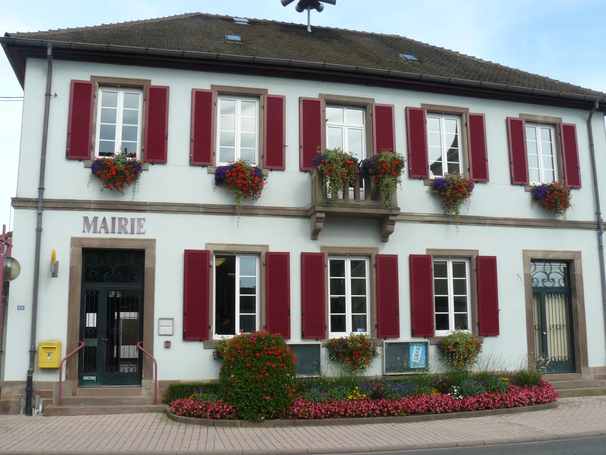 Photo showing: Mairie de Kunheim