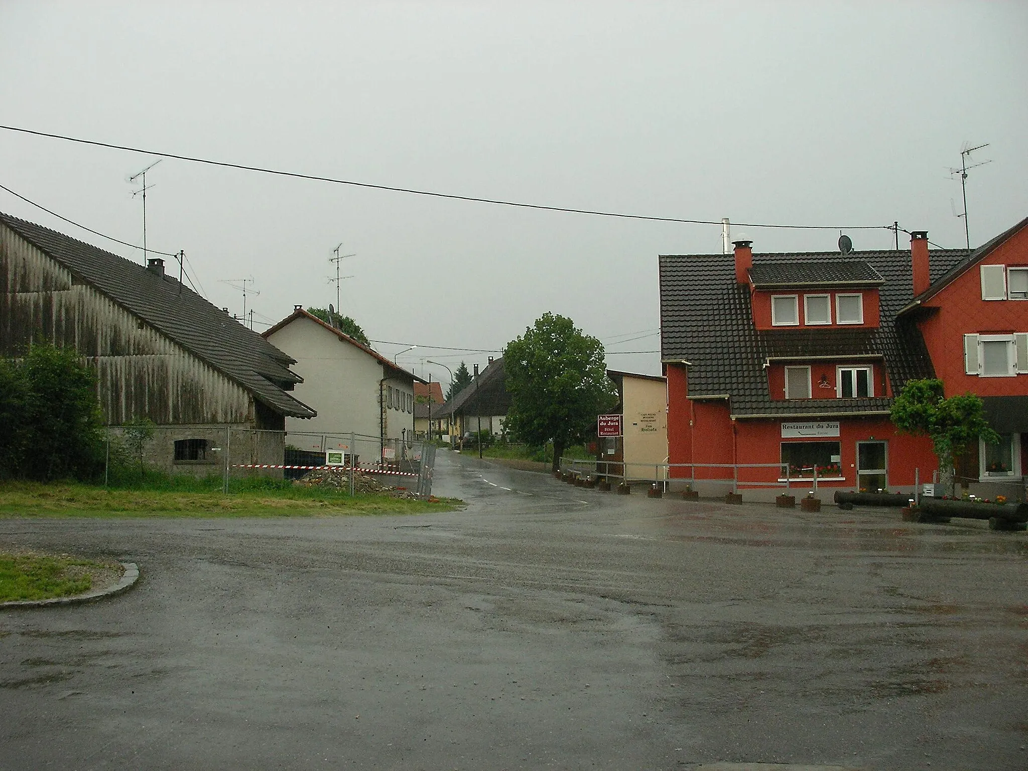 Photo showing: Averse à Kiffis (Haut-Rhin, France).