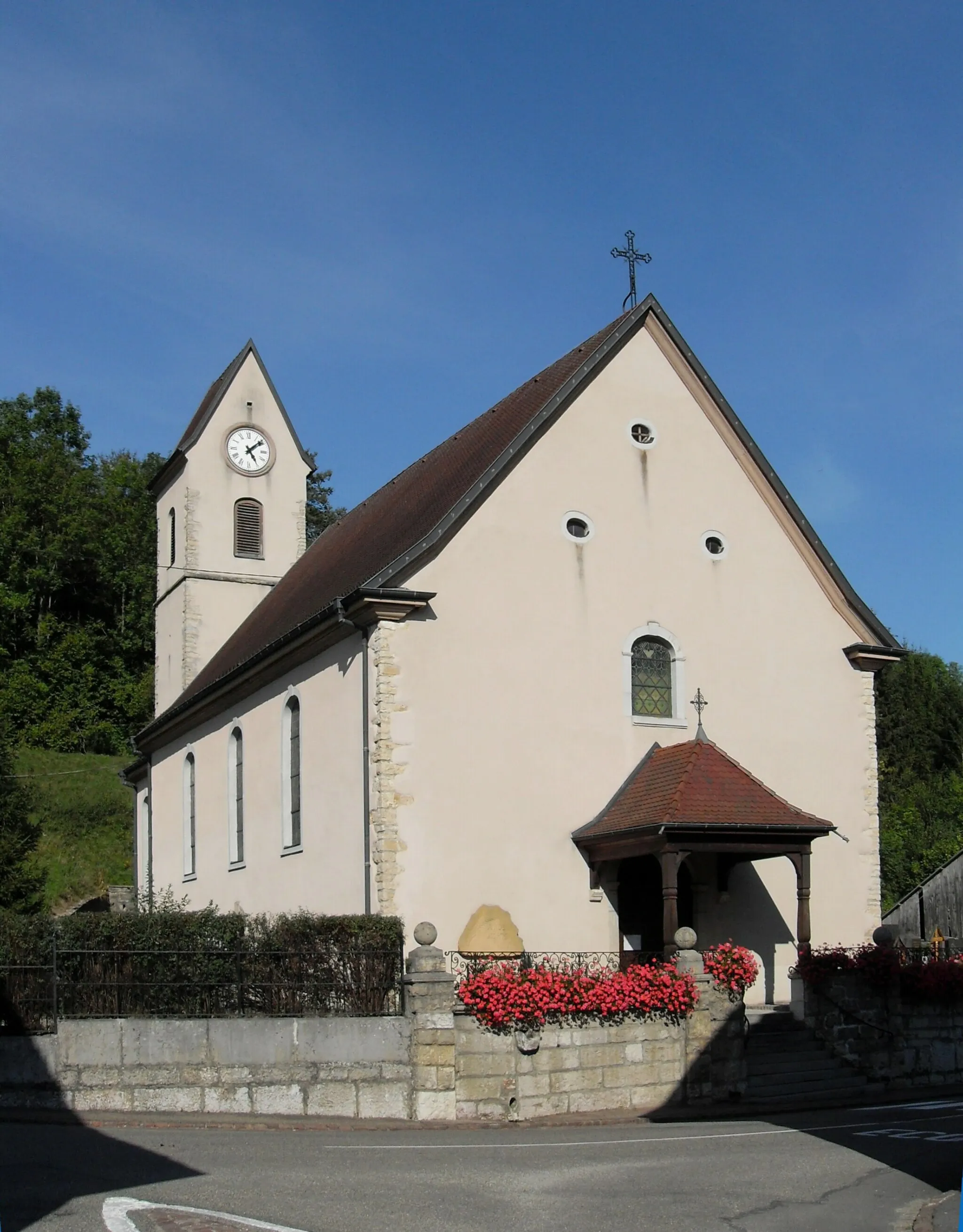Photo showing: L'église Saint-Georges à Ligsdorf