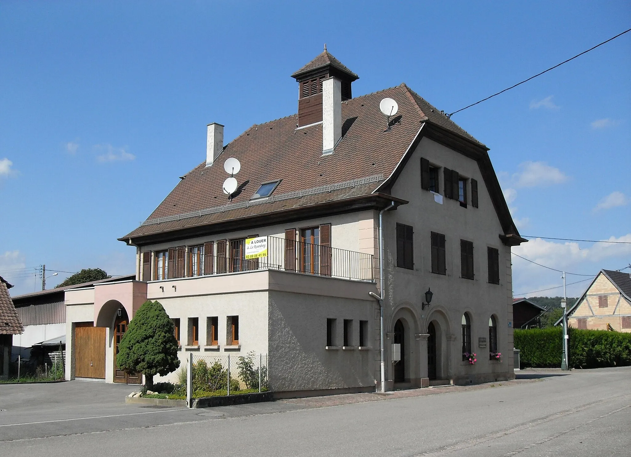 Photo showing: La maison commune de Linsdorf