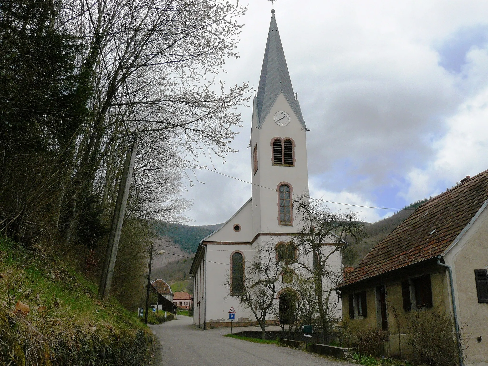 Photo showing: Église Sainte-Marie-Madeleine de la commune de Linthal (Haut-Rhin).