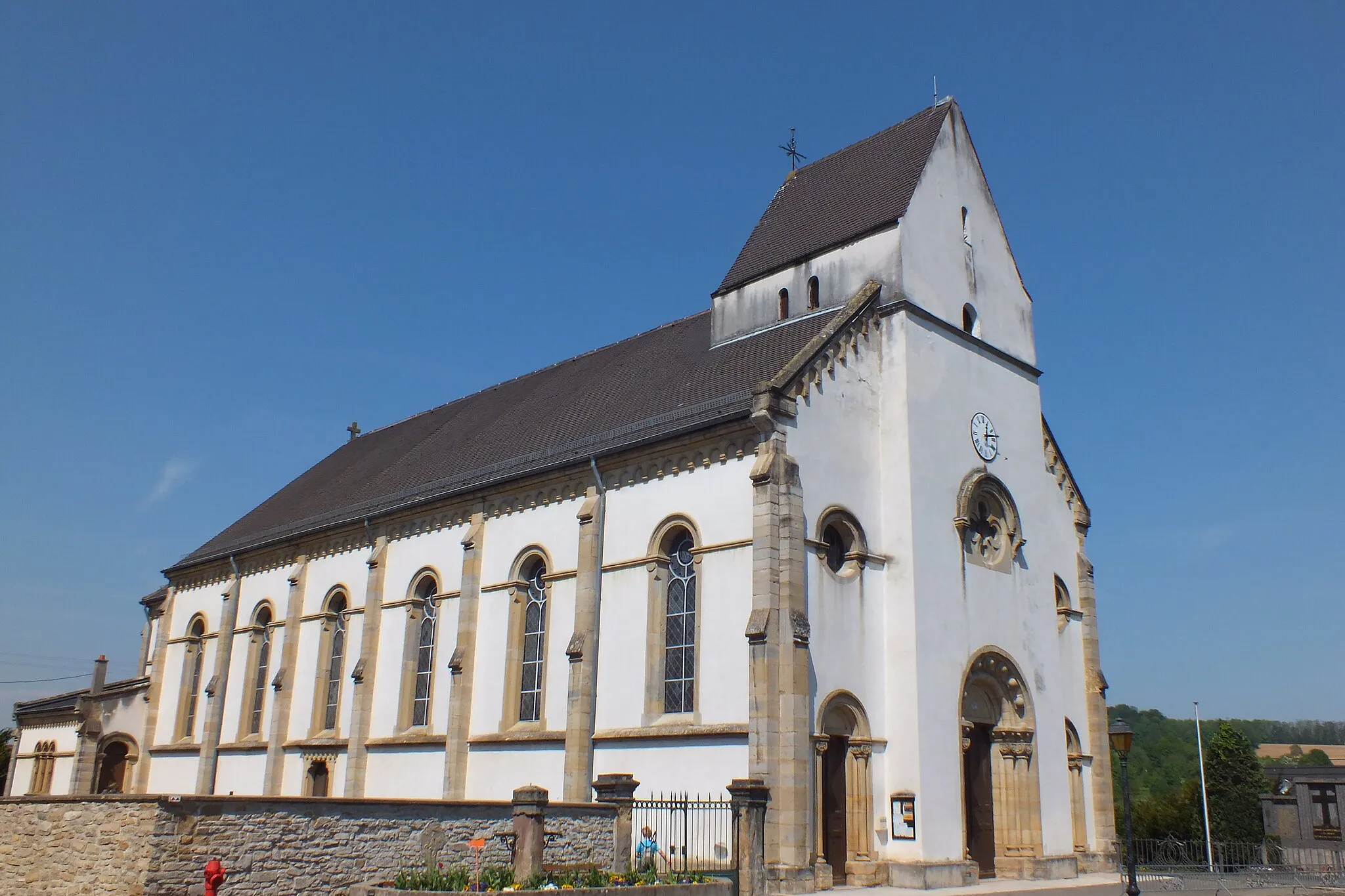 Photo showing: L'église de Luemschwiller