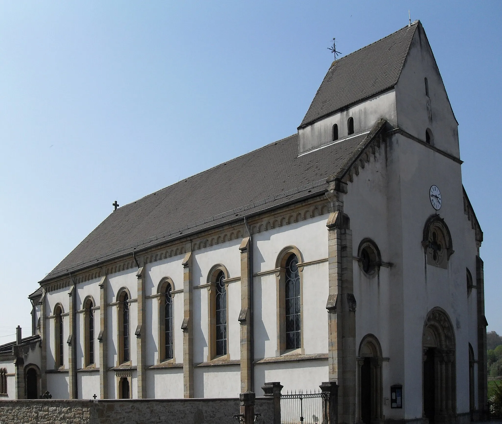 Photo showing: L'église Saint-Christophe à Luemschwiller