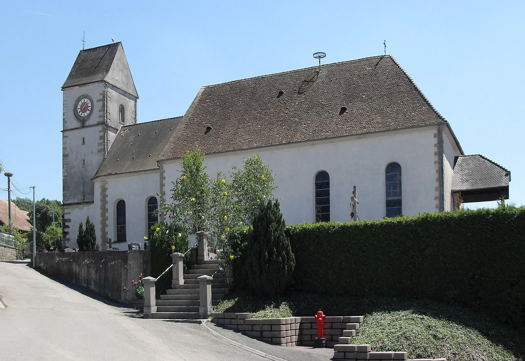 Photo showing: L'église Saint-Maurice à Mertzen