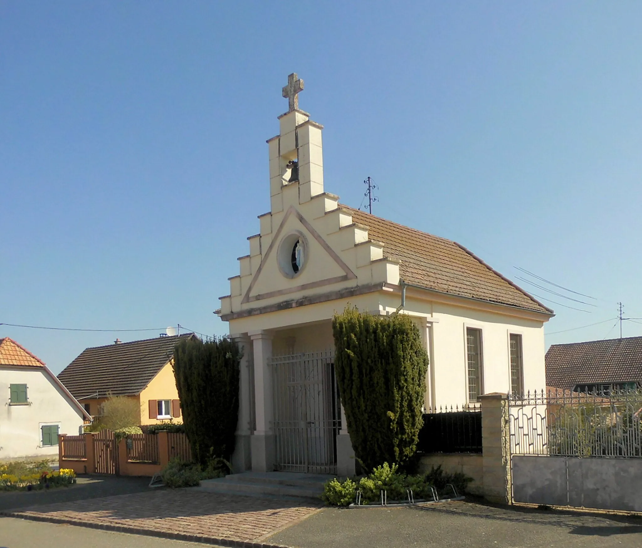 Photo showing: La chapelle Reine-du-Monde à Munchhouse