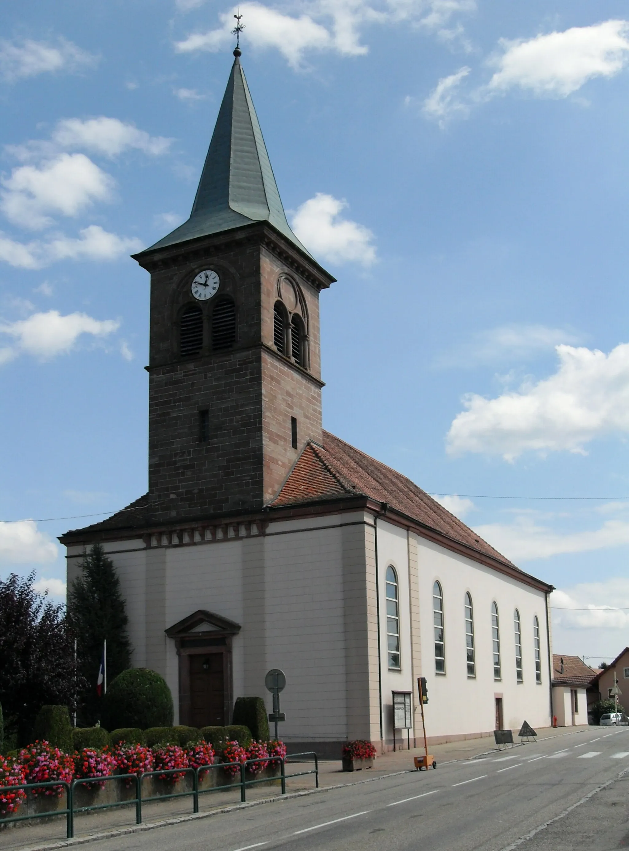 Photo showing: L'église Saint-Blaise à Muespach