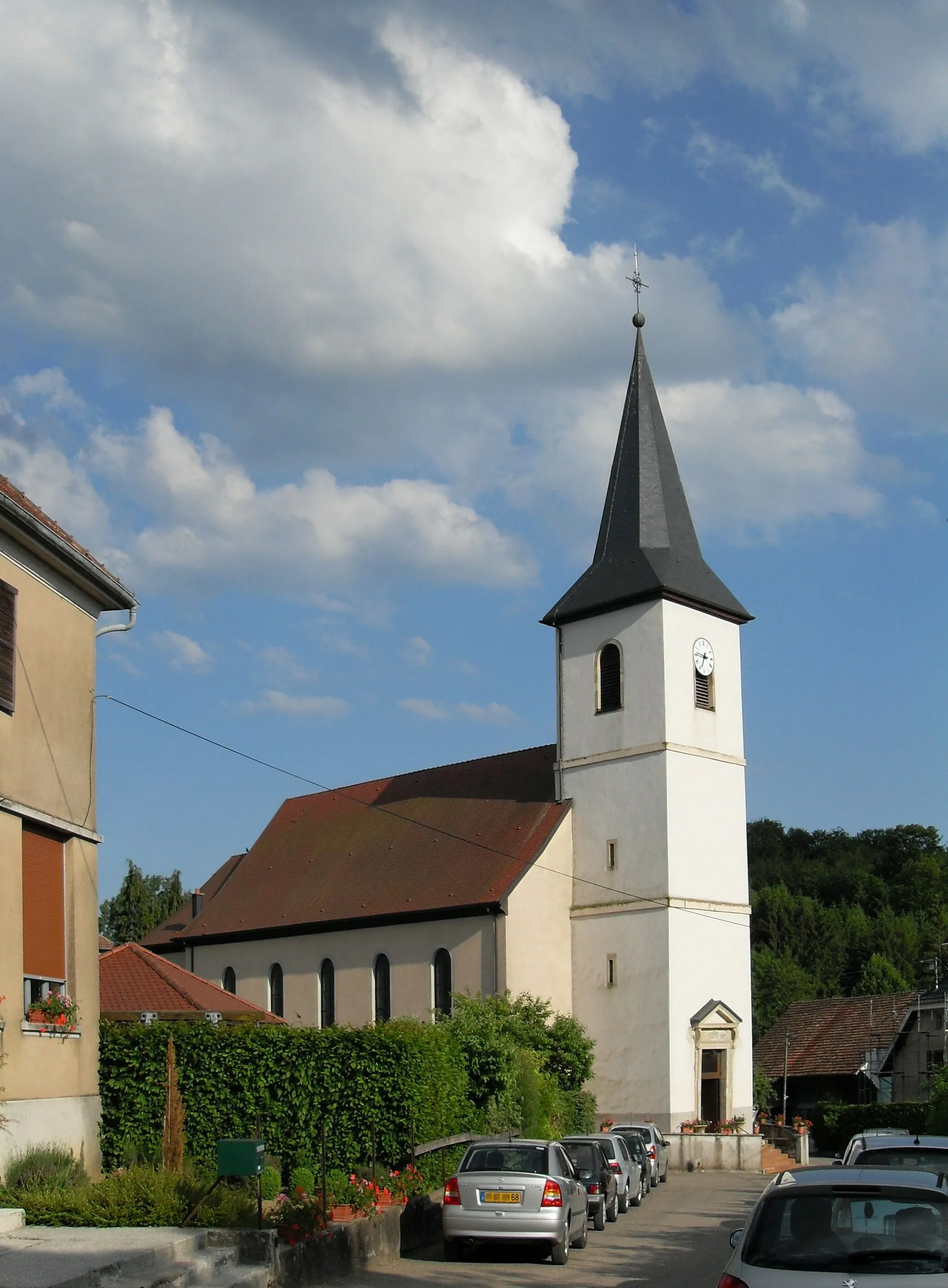 Photo showing: L'église Saint-Blaise à Mooslargue, côté nord-ouest