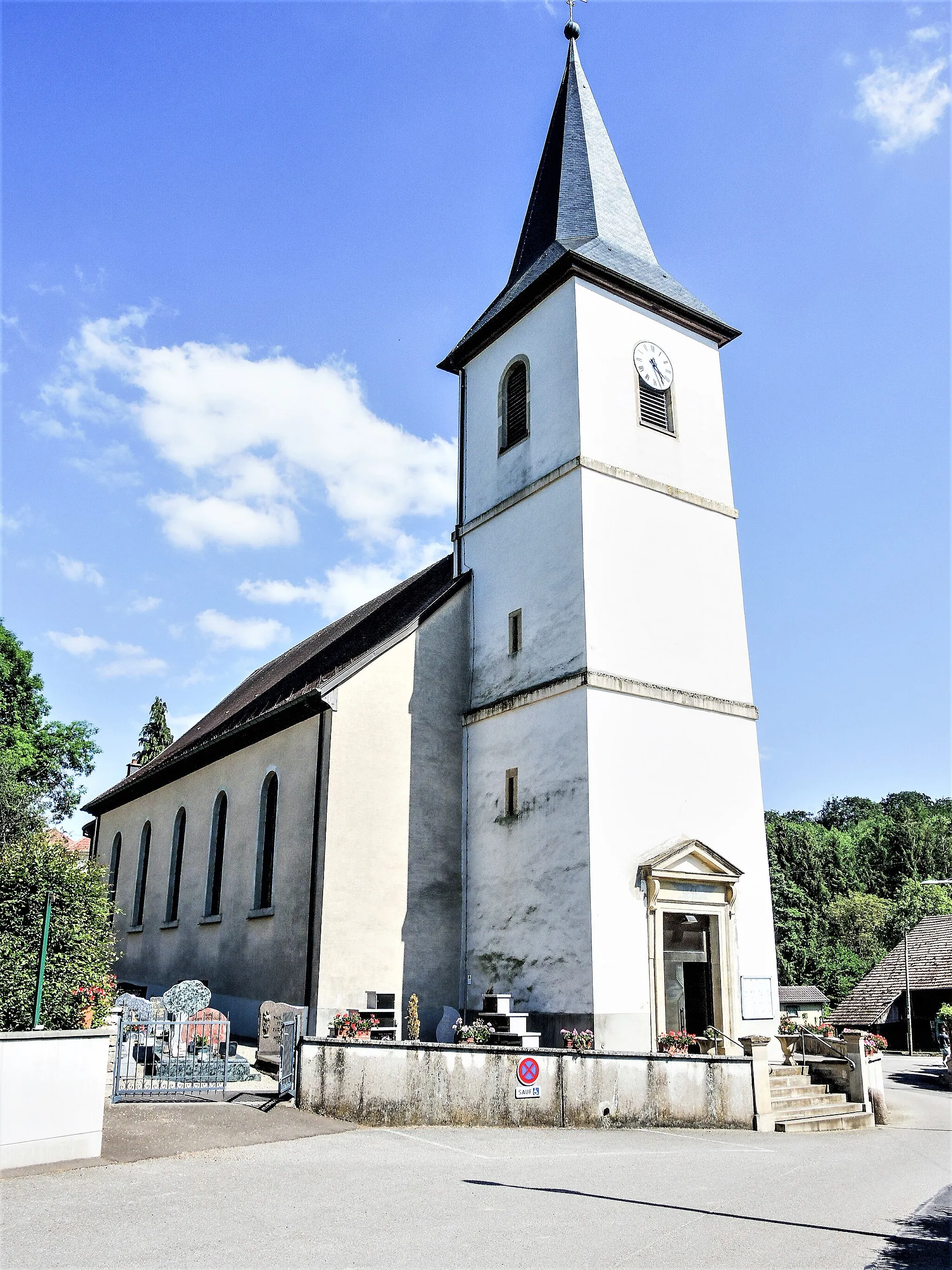Photo showing: Église Saint-Blaise, à Mooslargue