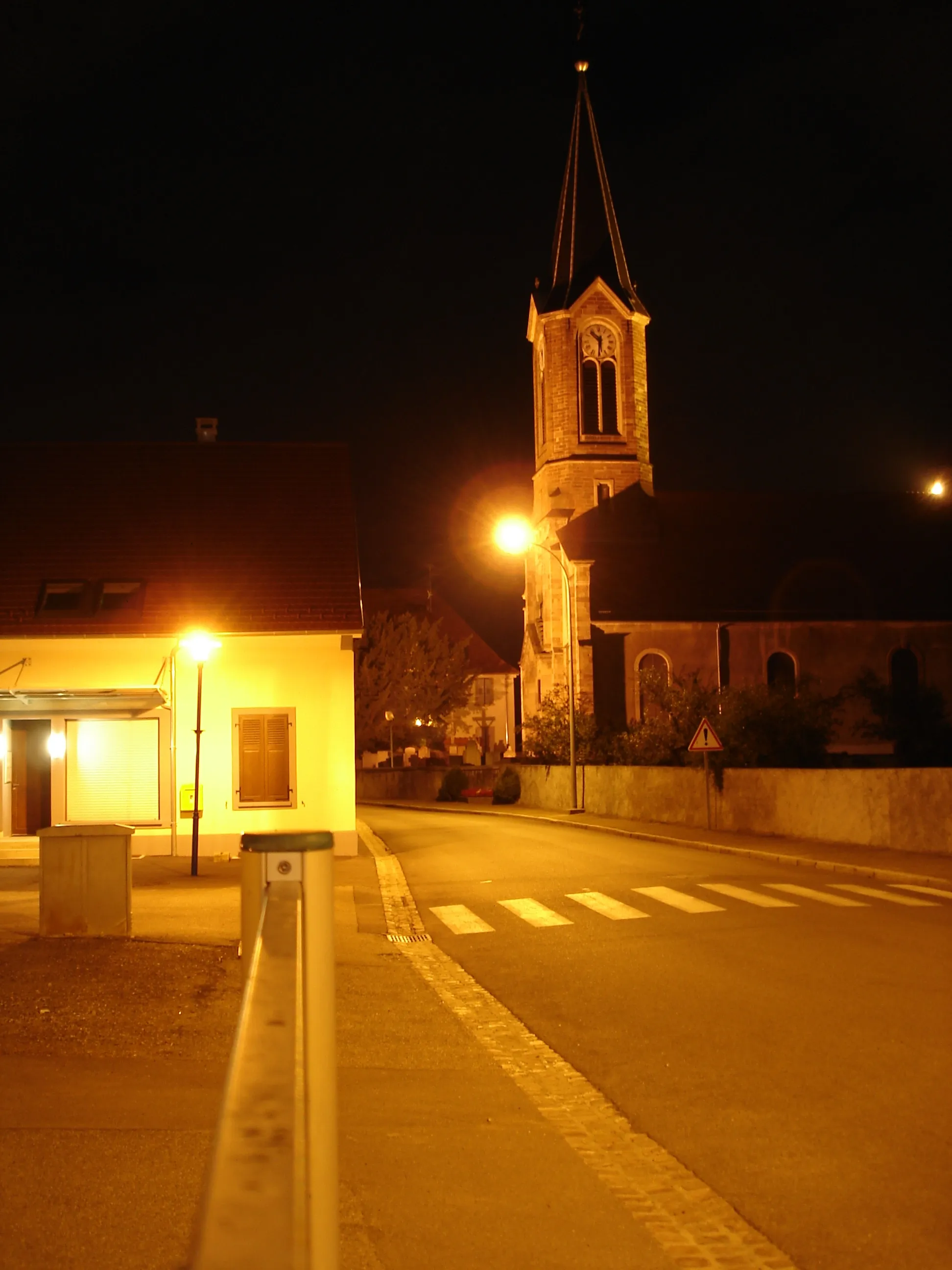 Photo showing: Eglise StGall d'Obersaasheim