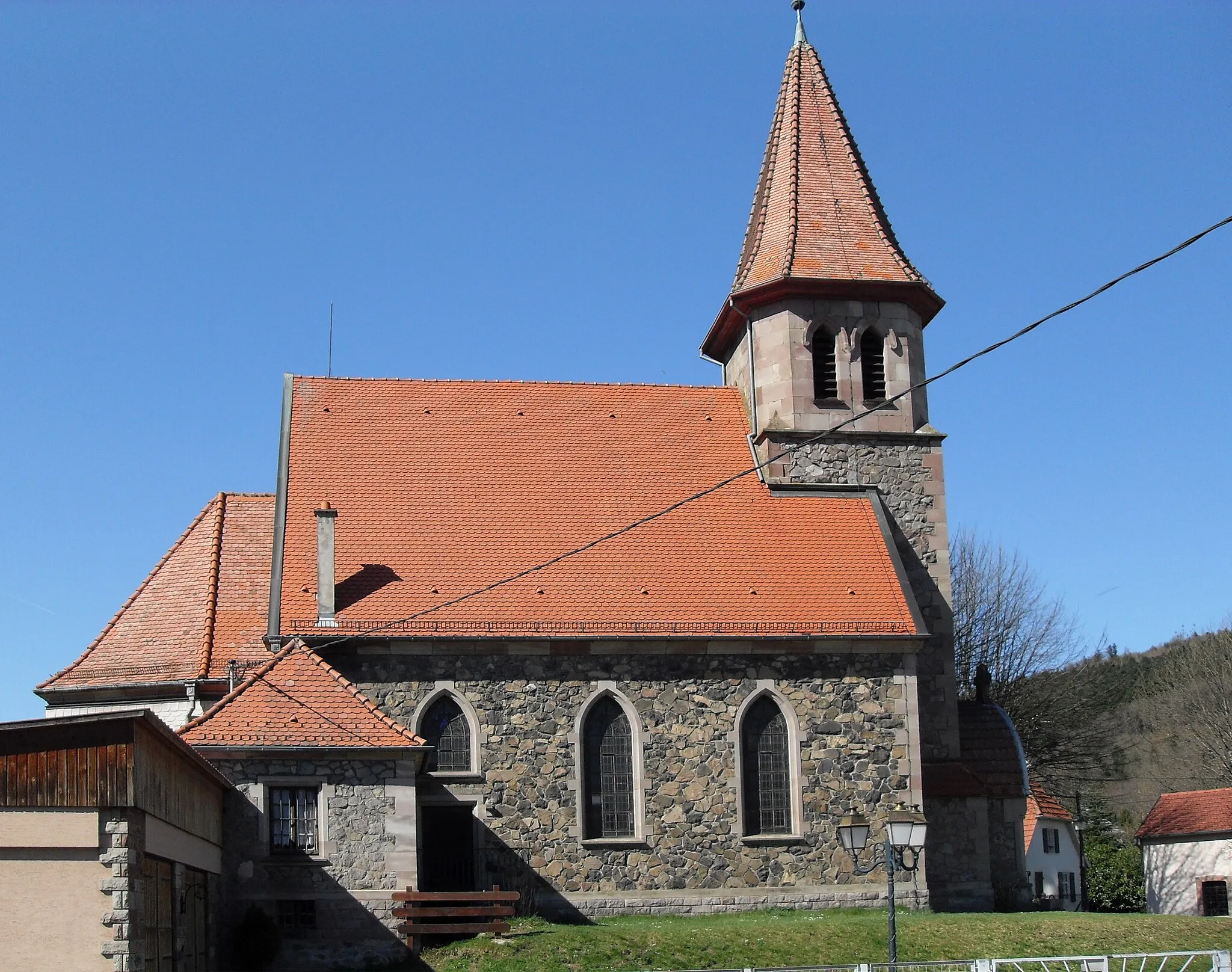 Photo showing: La chapelle Saint-Wendelin à Niederbruck