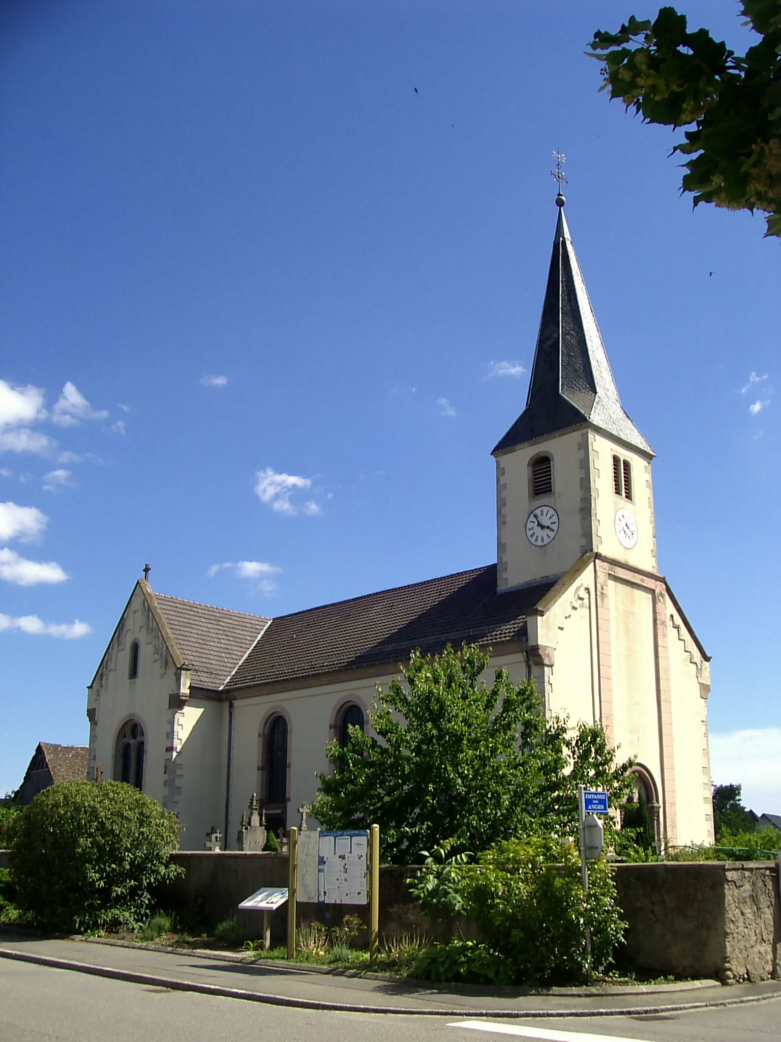 Photo showing: L'église Saint-Martin à Petit-Landau