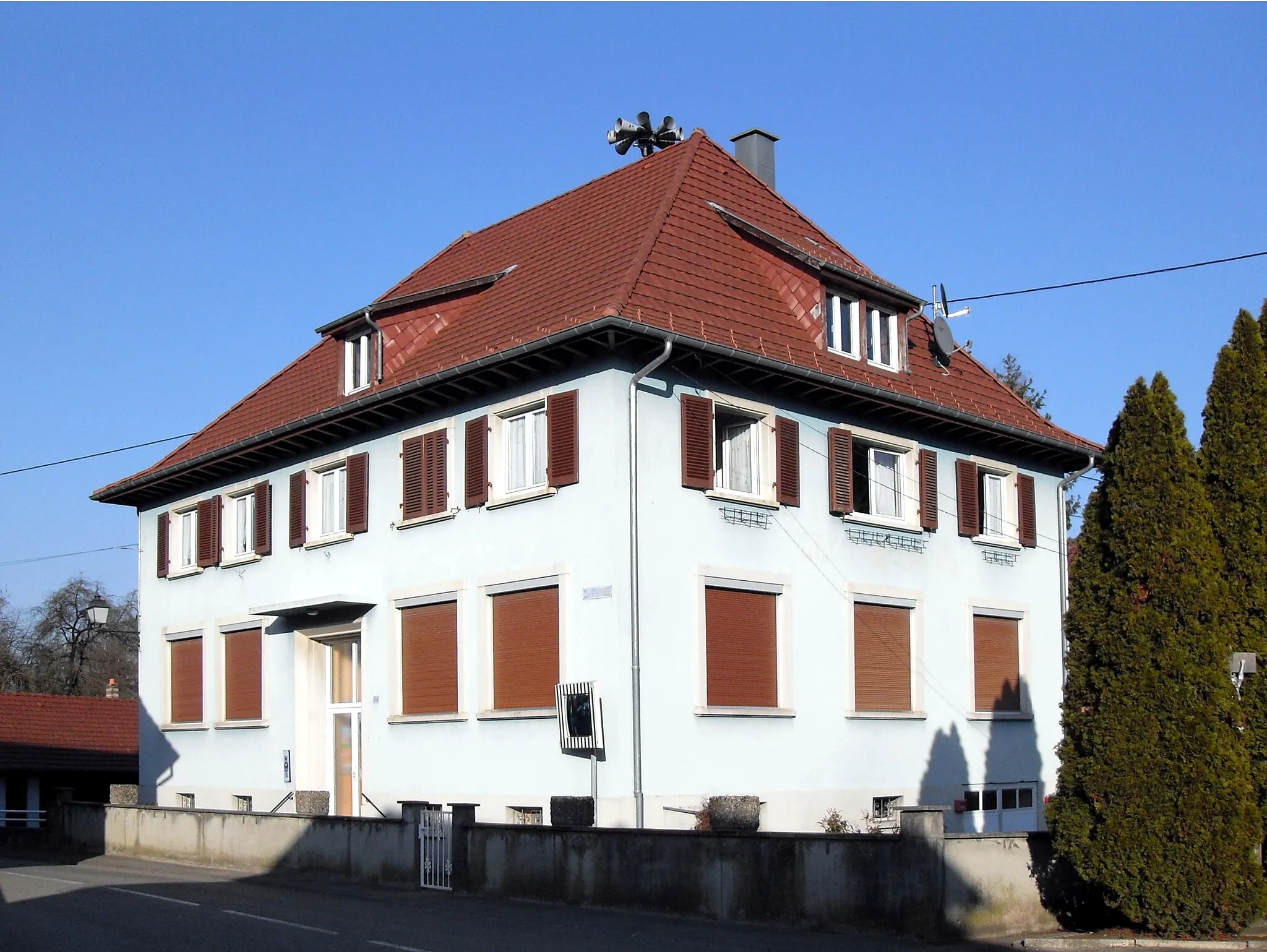 Photo showing: La mairie de Ruederbach