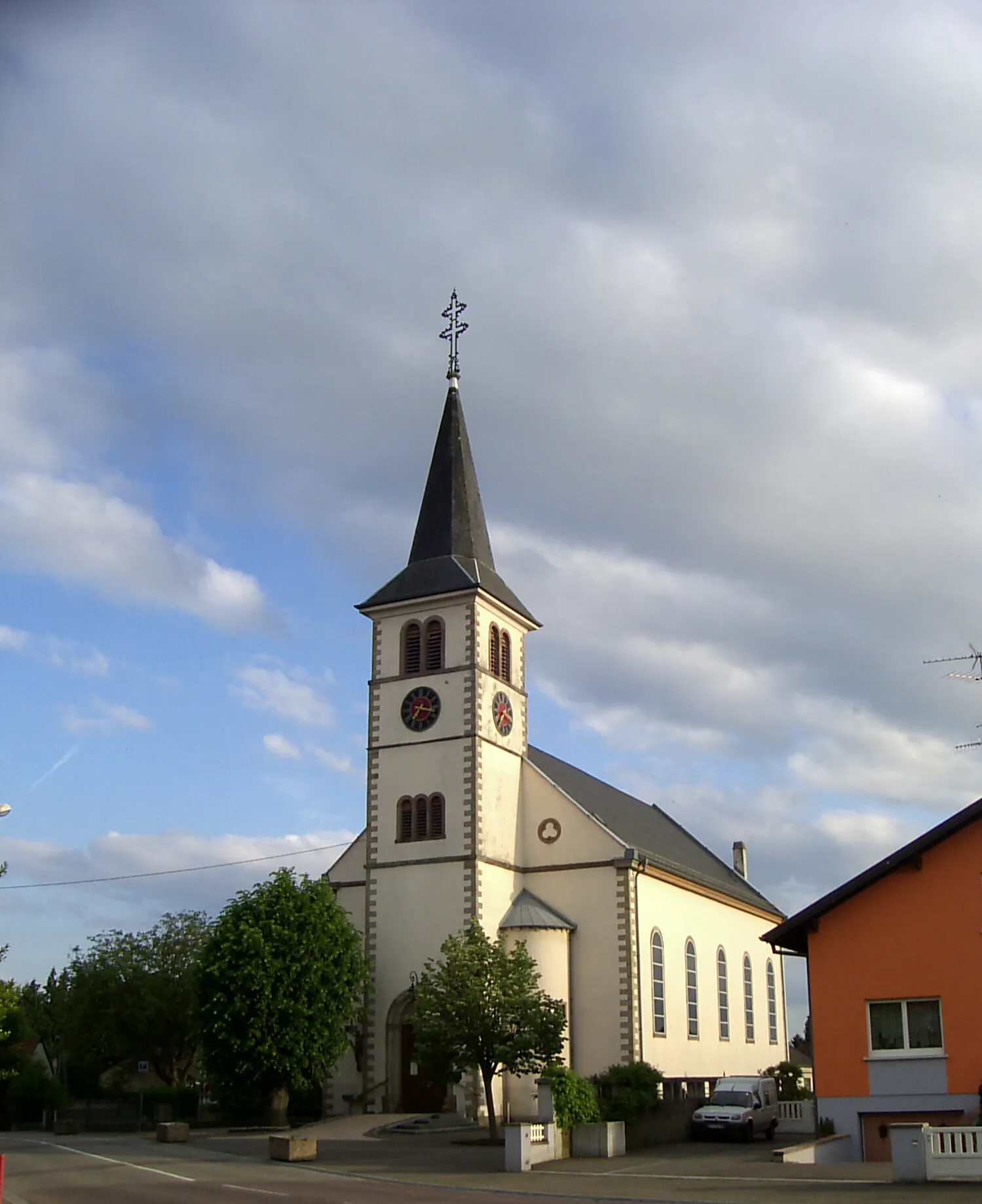 Photo showing: L'église Saint-Fridolin à Rosenau, Alsace, France
