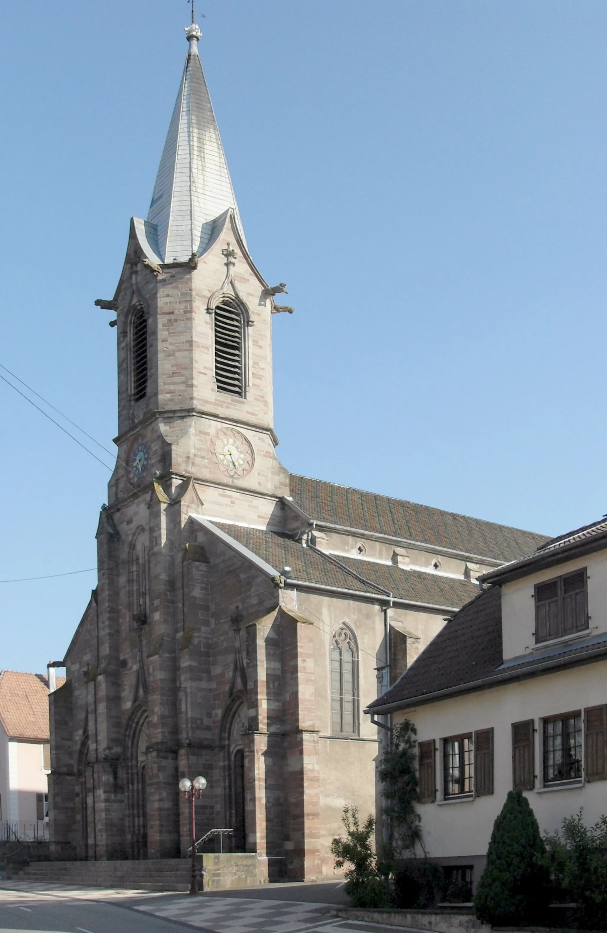 Photo showing: L'église Saint-Laurent à Roderen