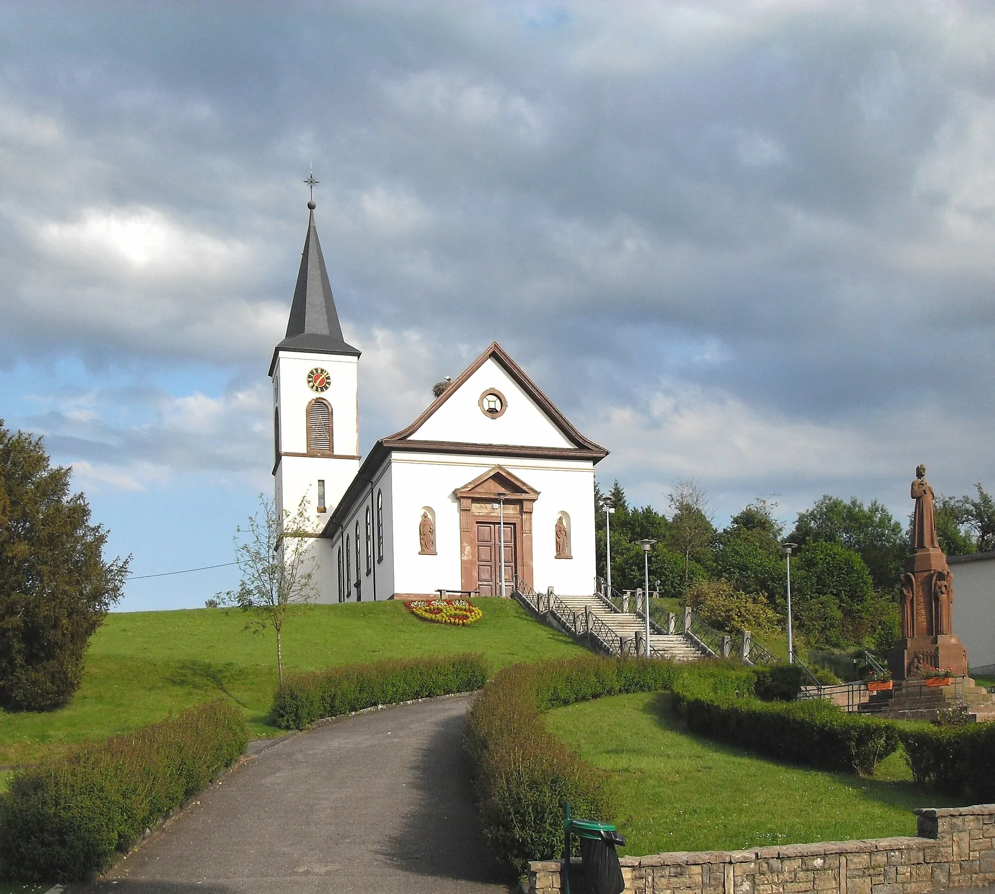 Photo showing: L'église Saint-Maurice à Seppois-le-Bas