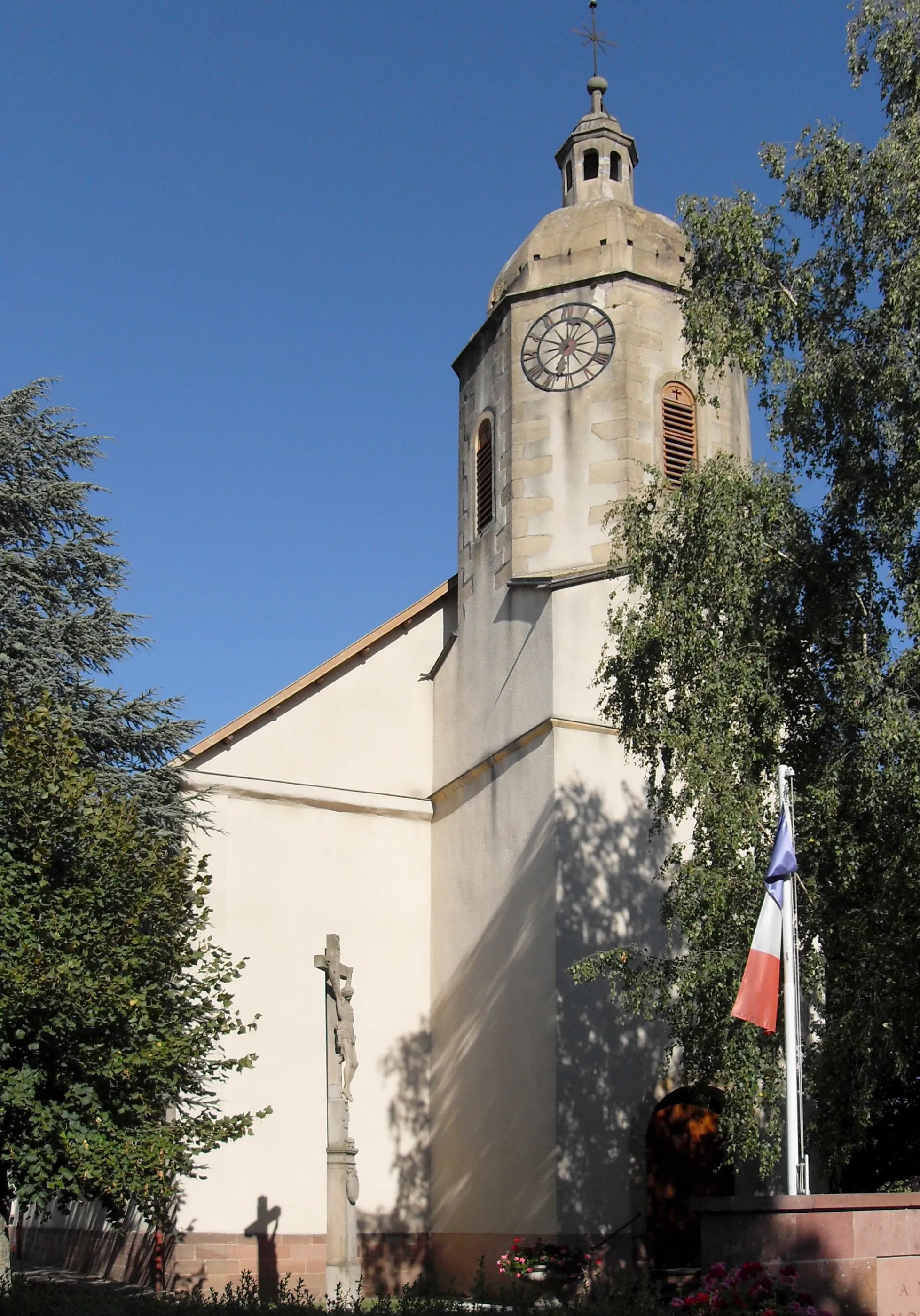 Photo showing: L'église Saint-Barthélemy à Rustenhart