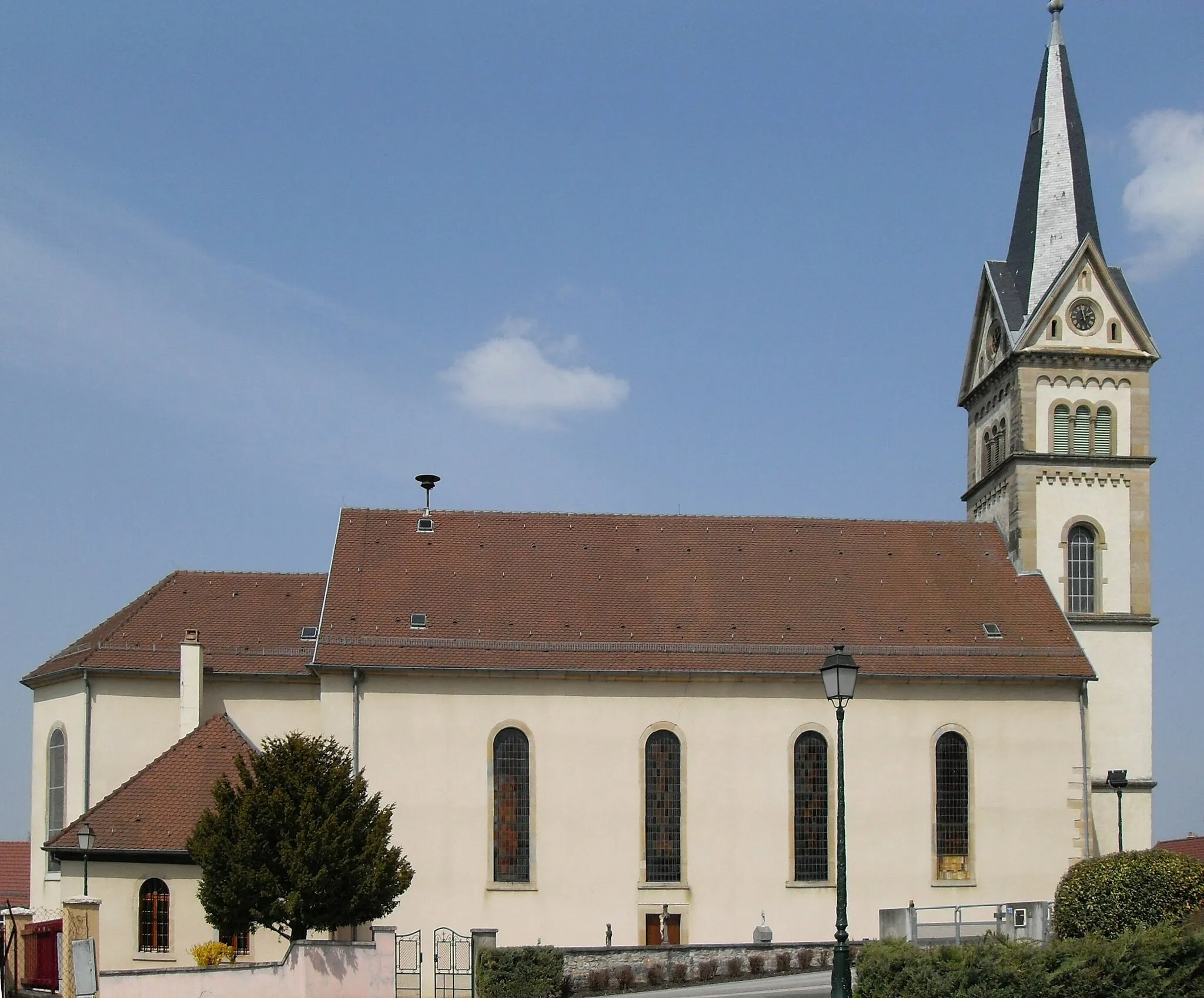 Photo showing: L'église Saint-Blaise à Tagsdorf, côté sud