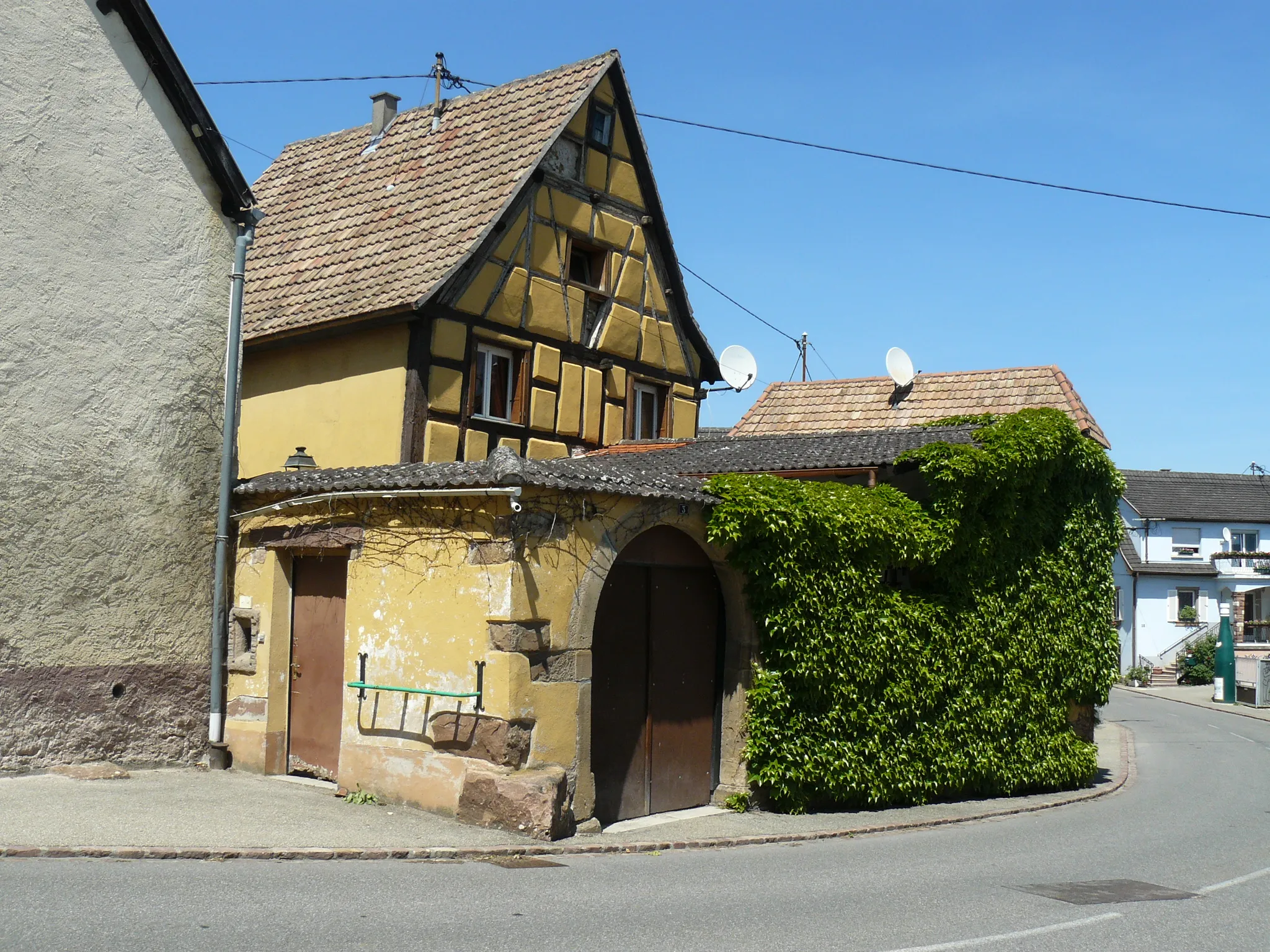 Photo showing: Une ancienne maison vigneronne