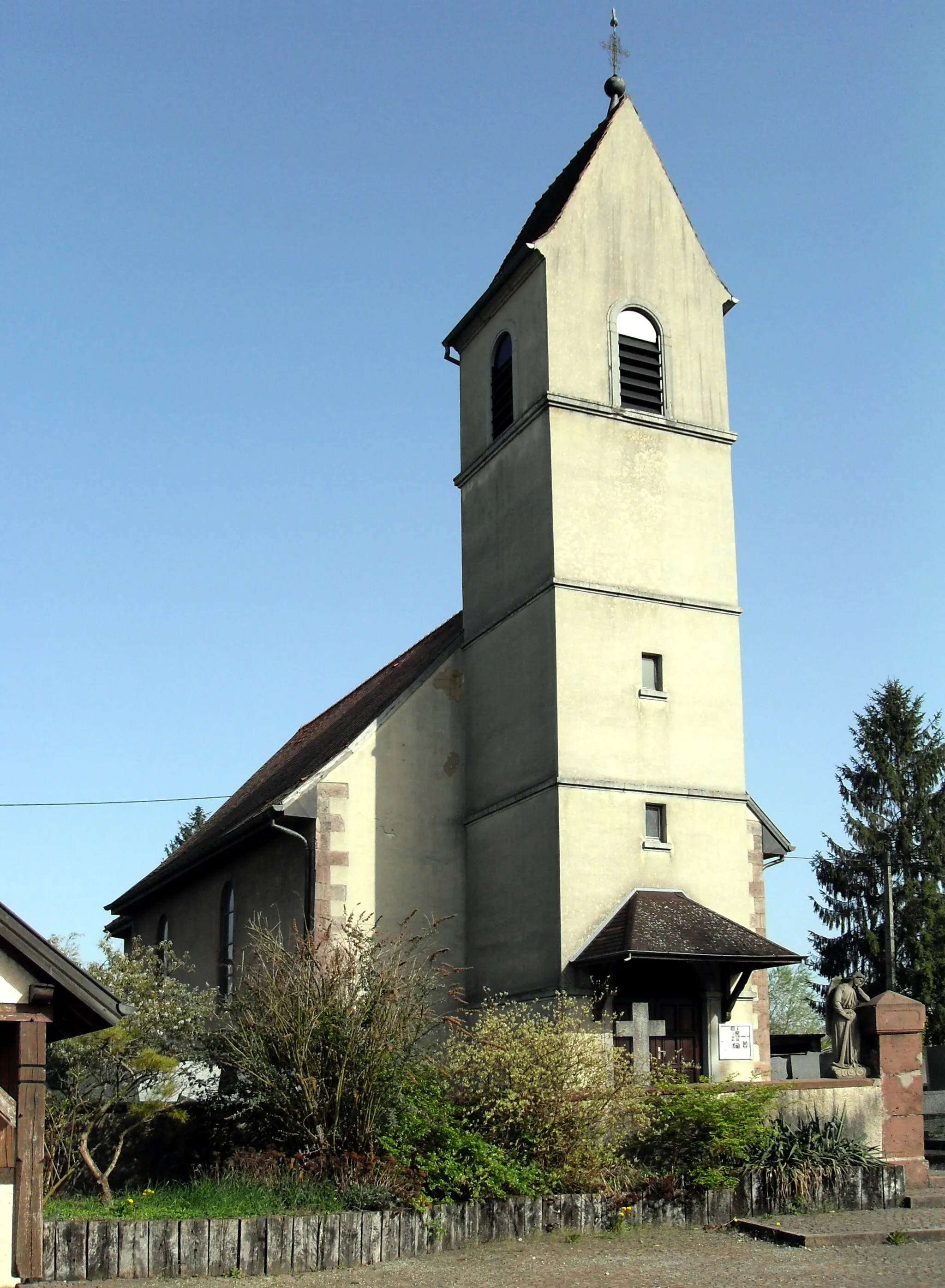 Photo showing: L'église Saint-Joseph à Valdieu-Lutran