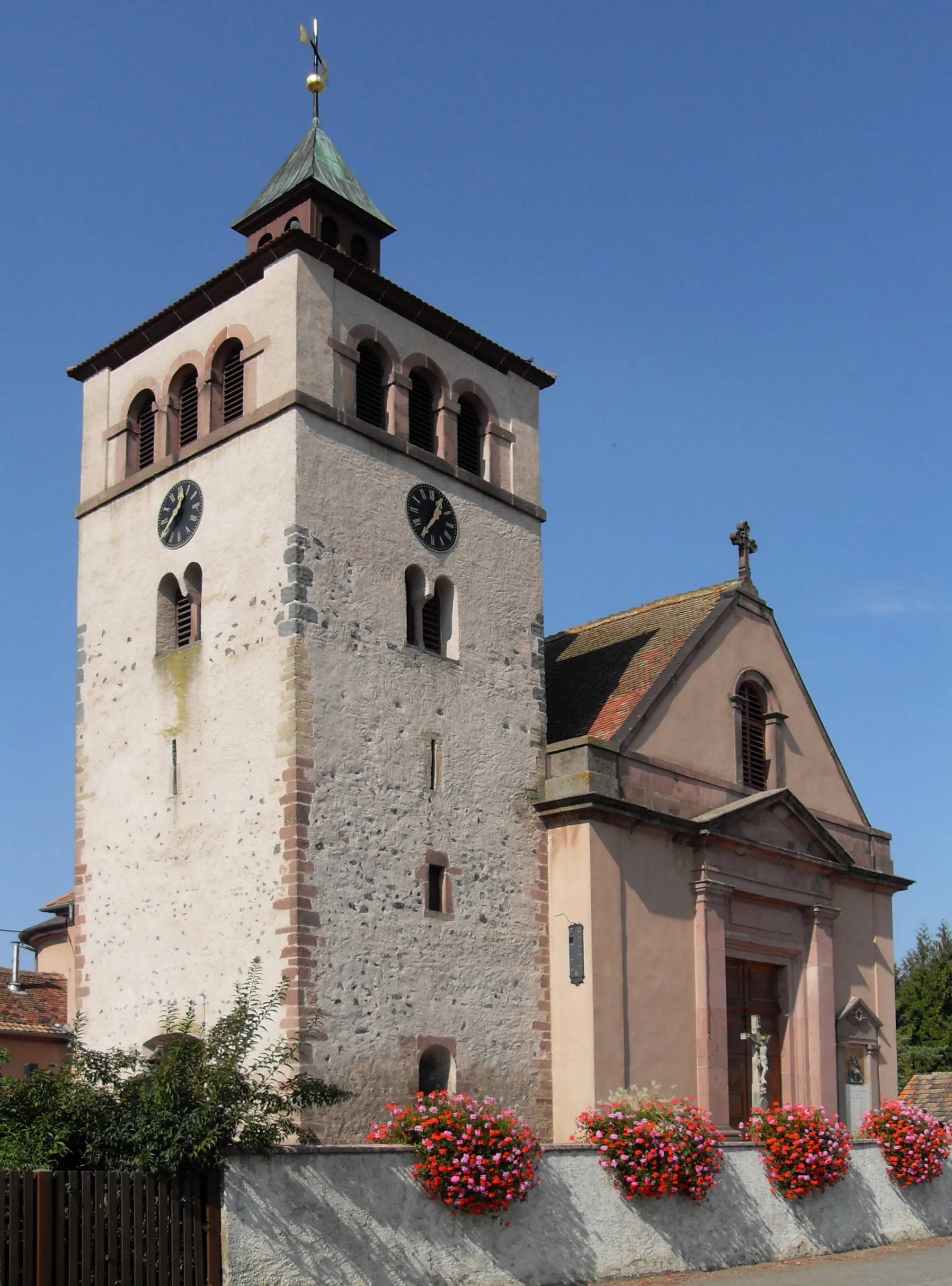 Photo showing: L'église Saint-Georges d'Urschenheim