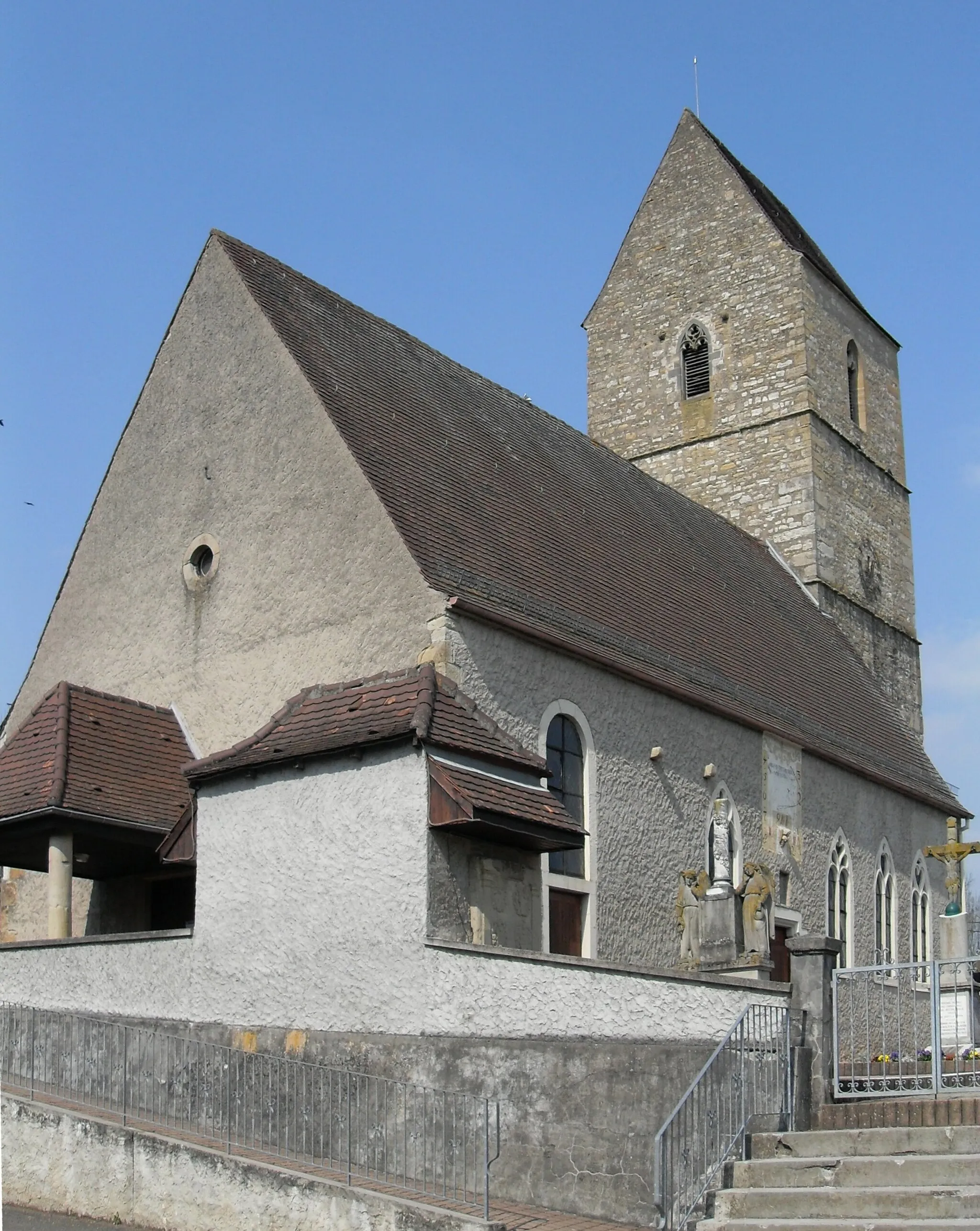 Photo showing: L'èglise Saint-Maurice à Steinbrunn-le-Haut