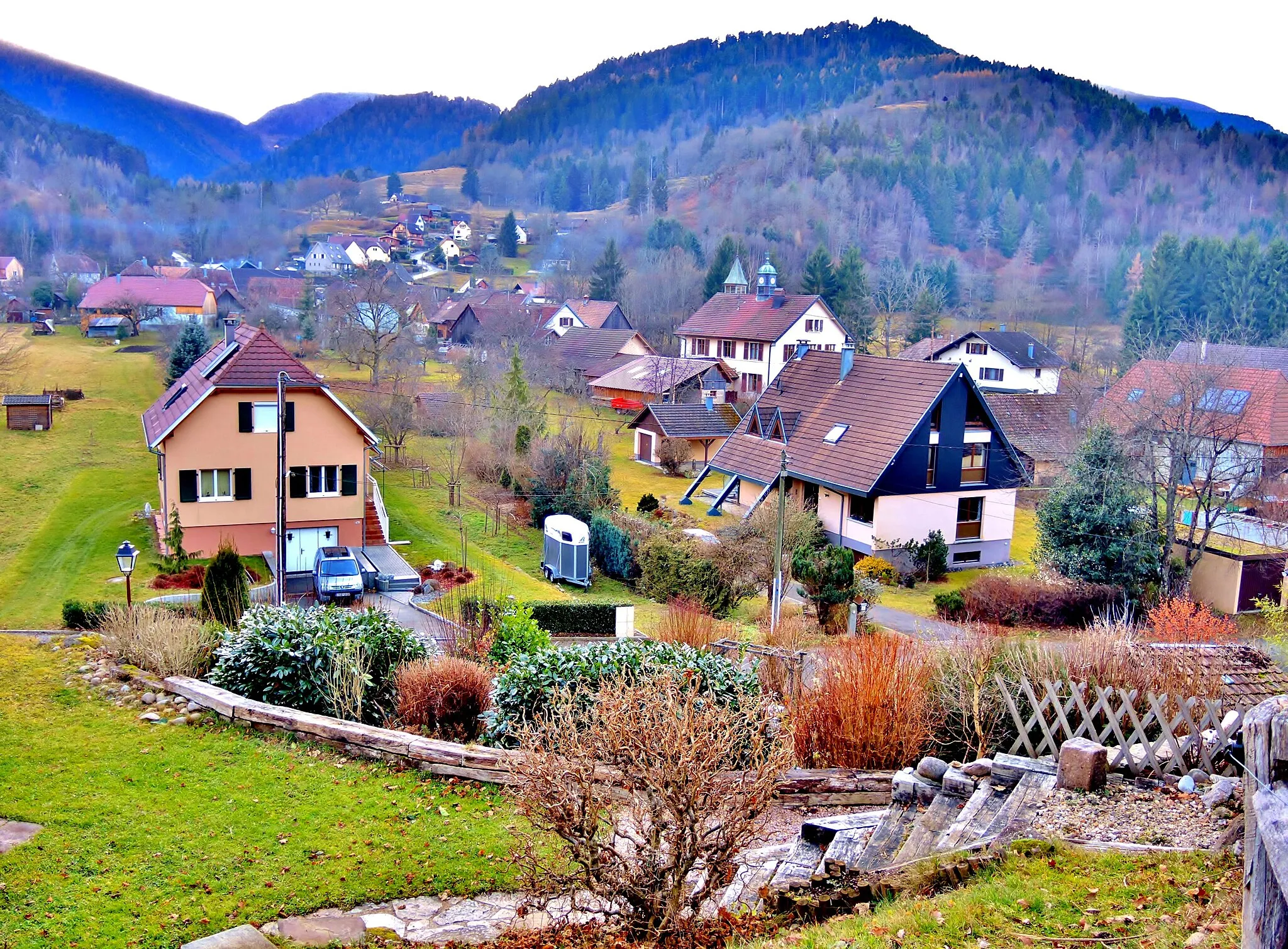 Photo showing: Panorama sur le village.