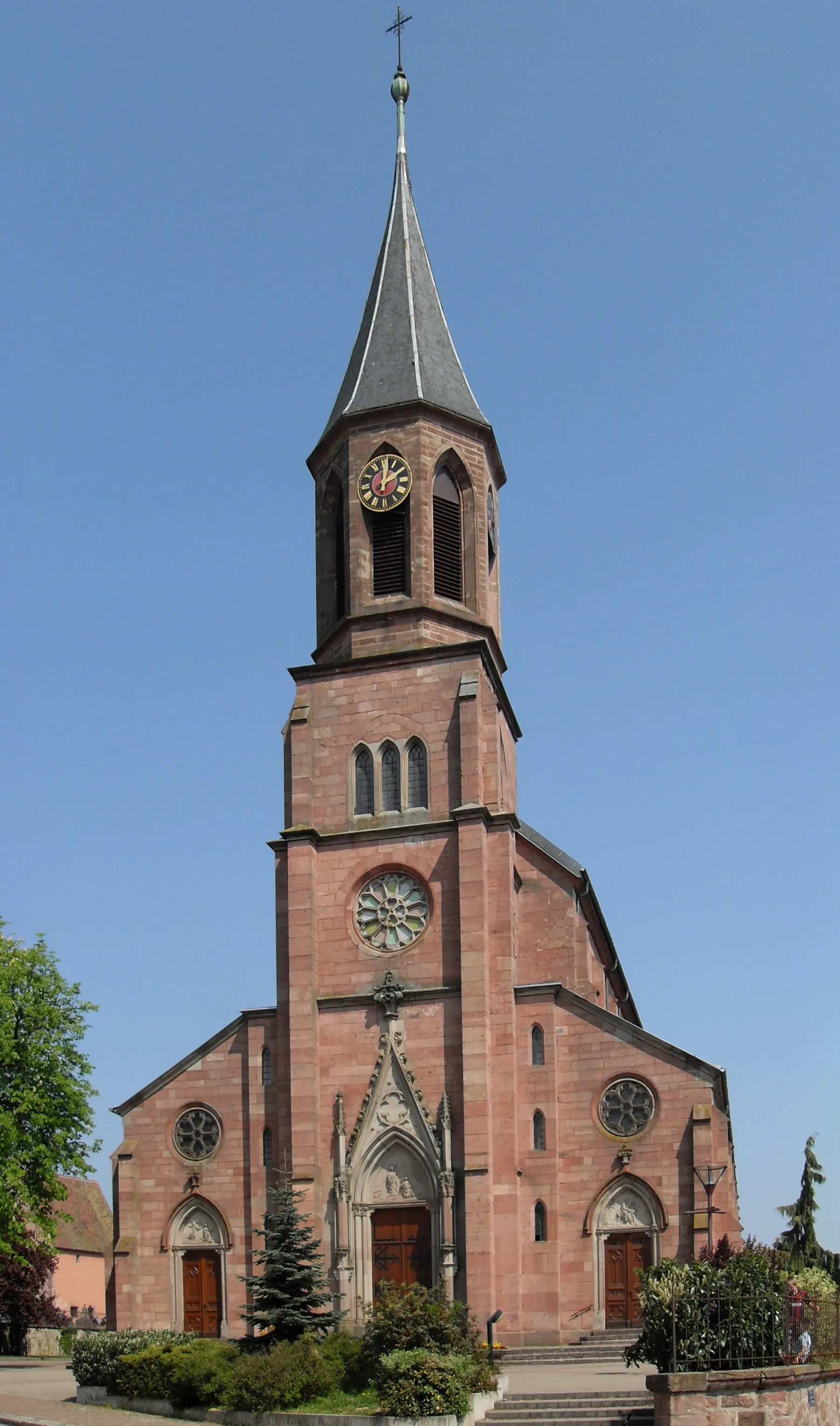 Photo showing: L'église Saint-Martin à Wihr-au-Val