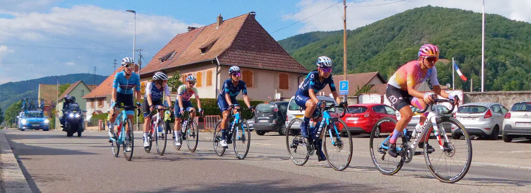 Photo showing: Tour de France Femmes 2022 : étape 7 : à Willer-sur-Thur.