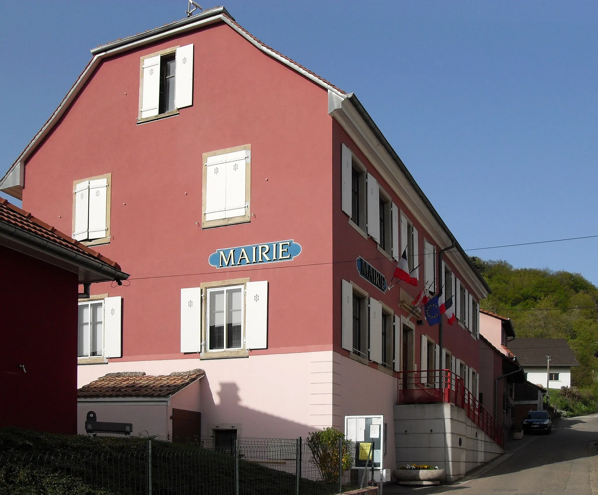 Photo showing: La mairie de Wittersdorf