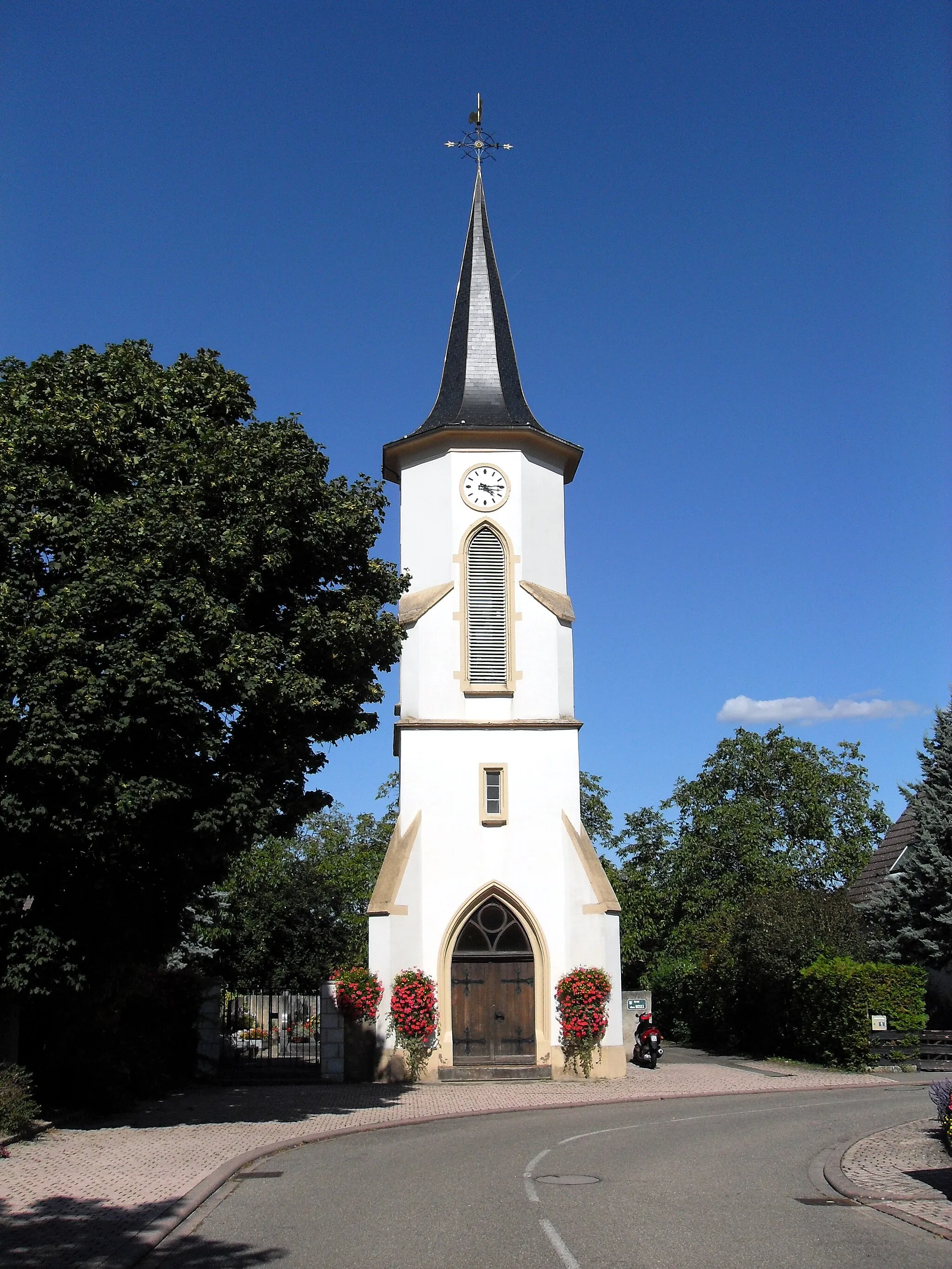 Photo showing: Vestige de l'ancienne église Saint-Alphonse à Vogelgrun