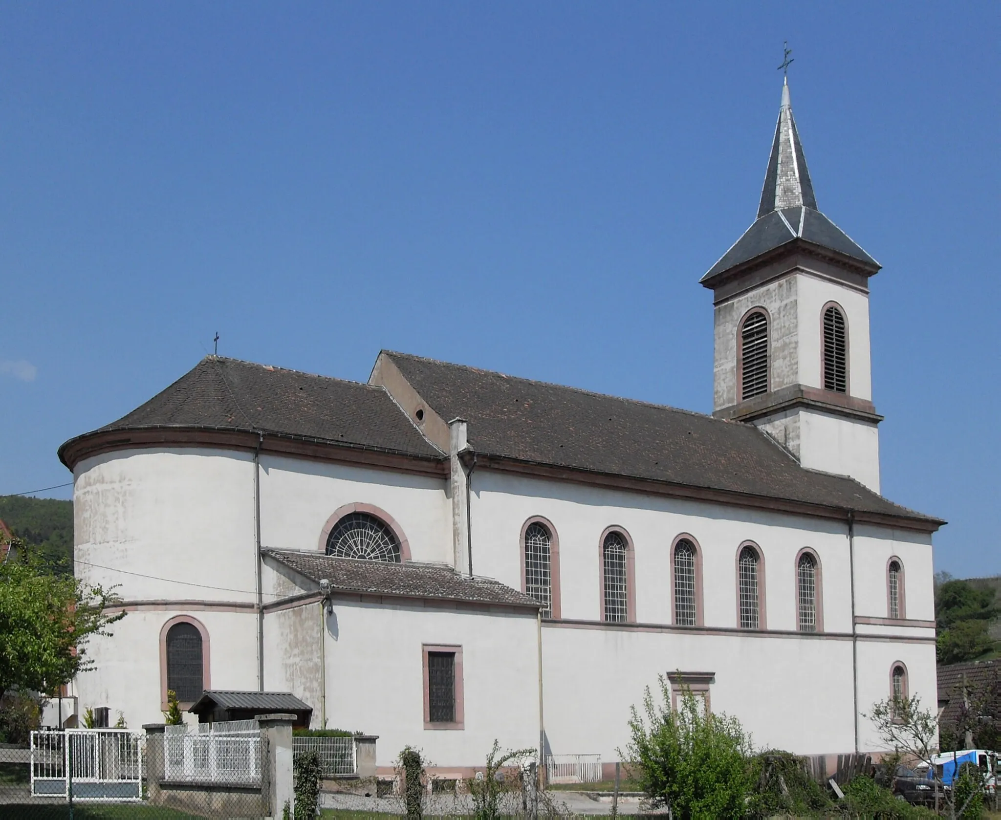 Photo showing: L'église Saint-Jacques-le-Majeur à Walbach