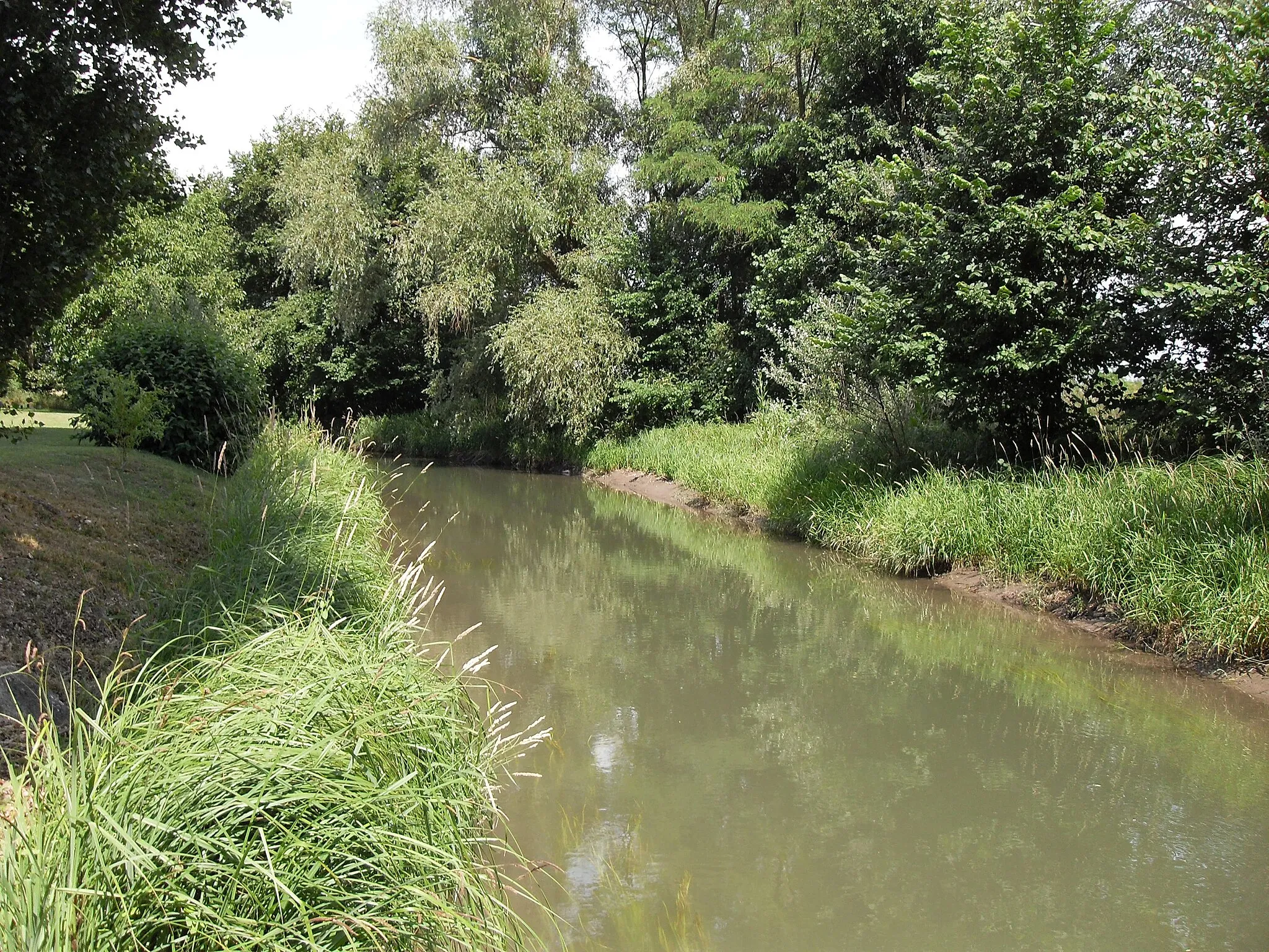 Photo showing: Le canal Vauban à Weckolsheim