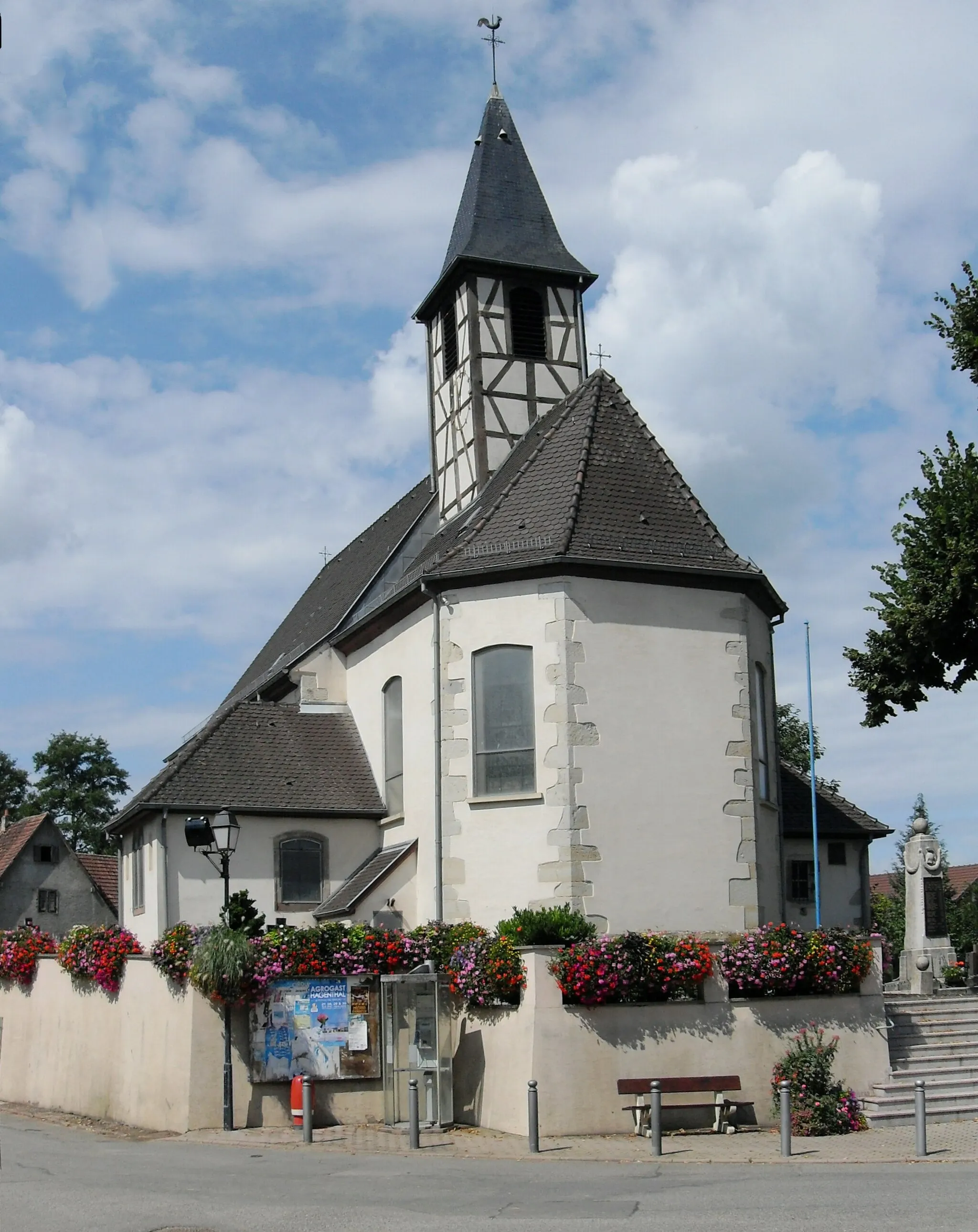 Photo showing: L'eglise Saint-Martin à Wentzwiller