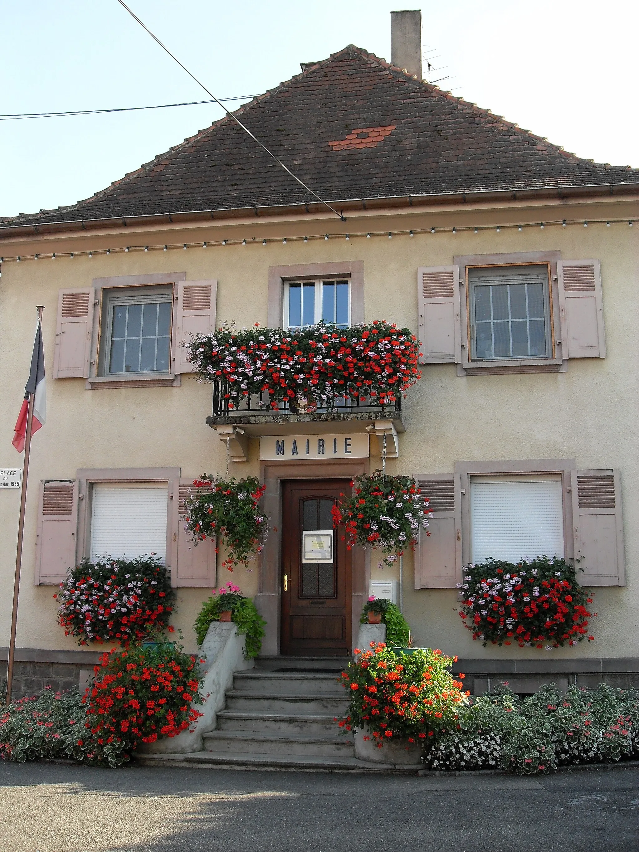 Photo showing: La mairie de Wickerschwihr