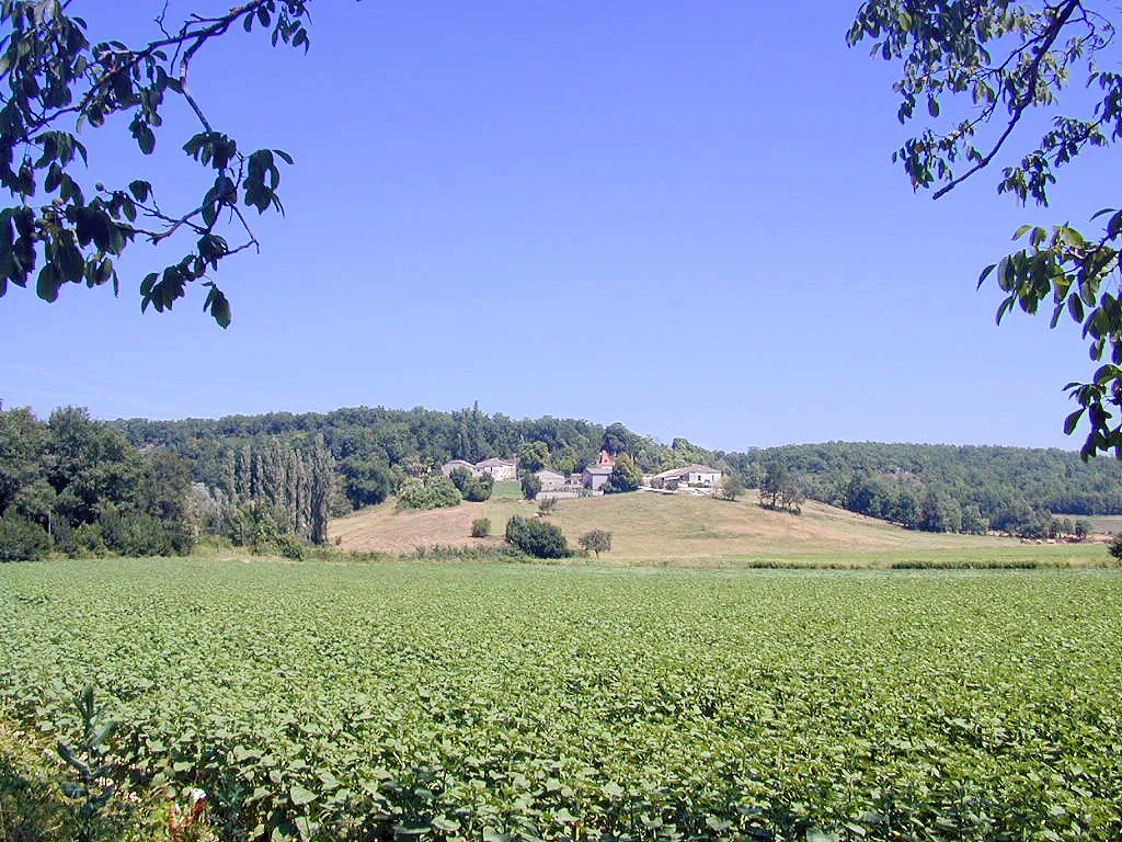 Photo showing: Valprionde (Lot, France), le hameau de La Roque.