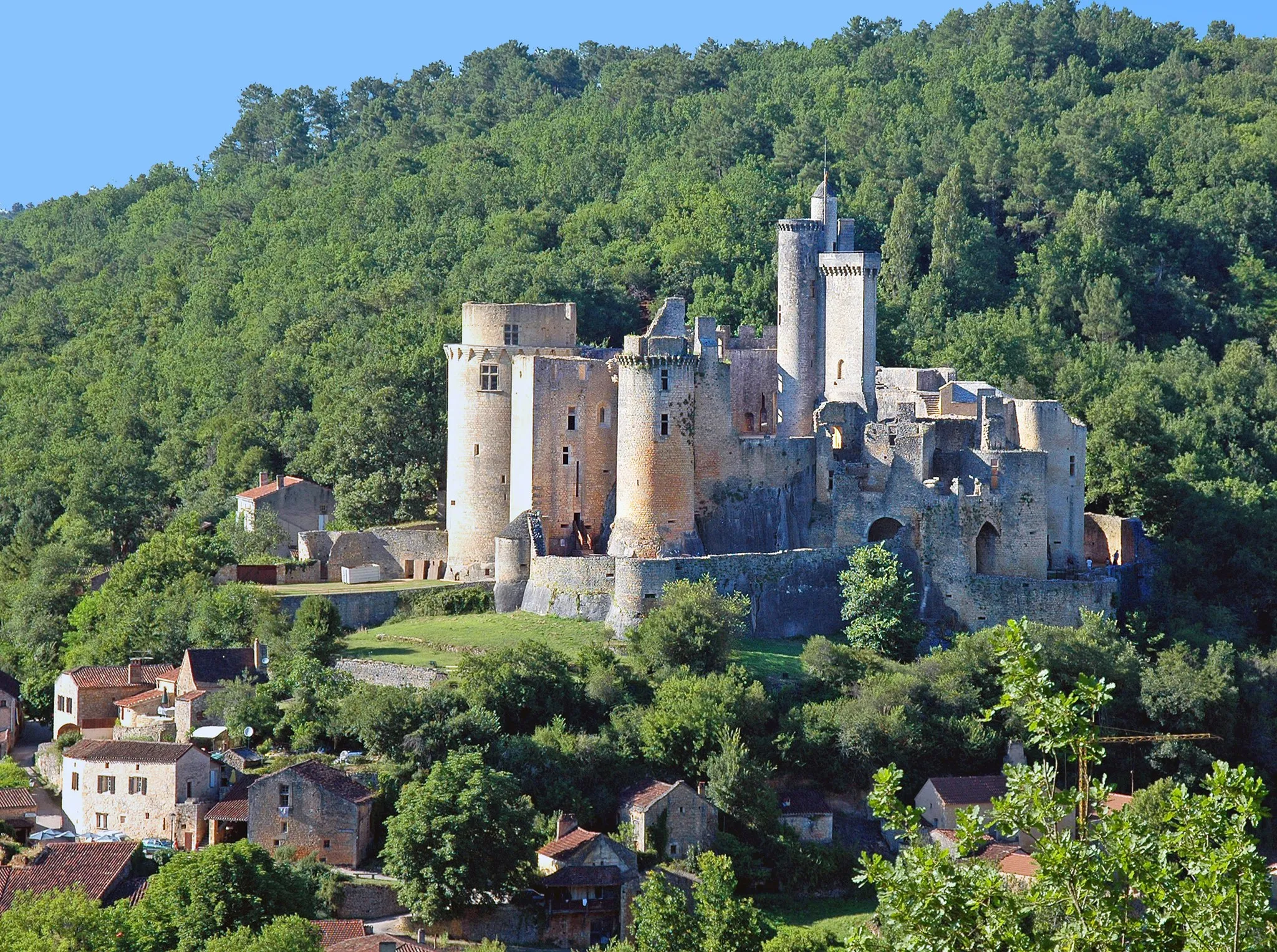 Photo showing: Château de Bonaguil