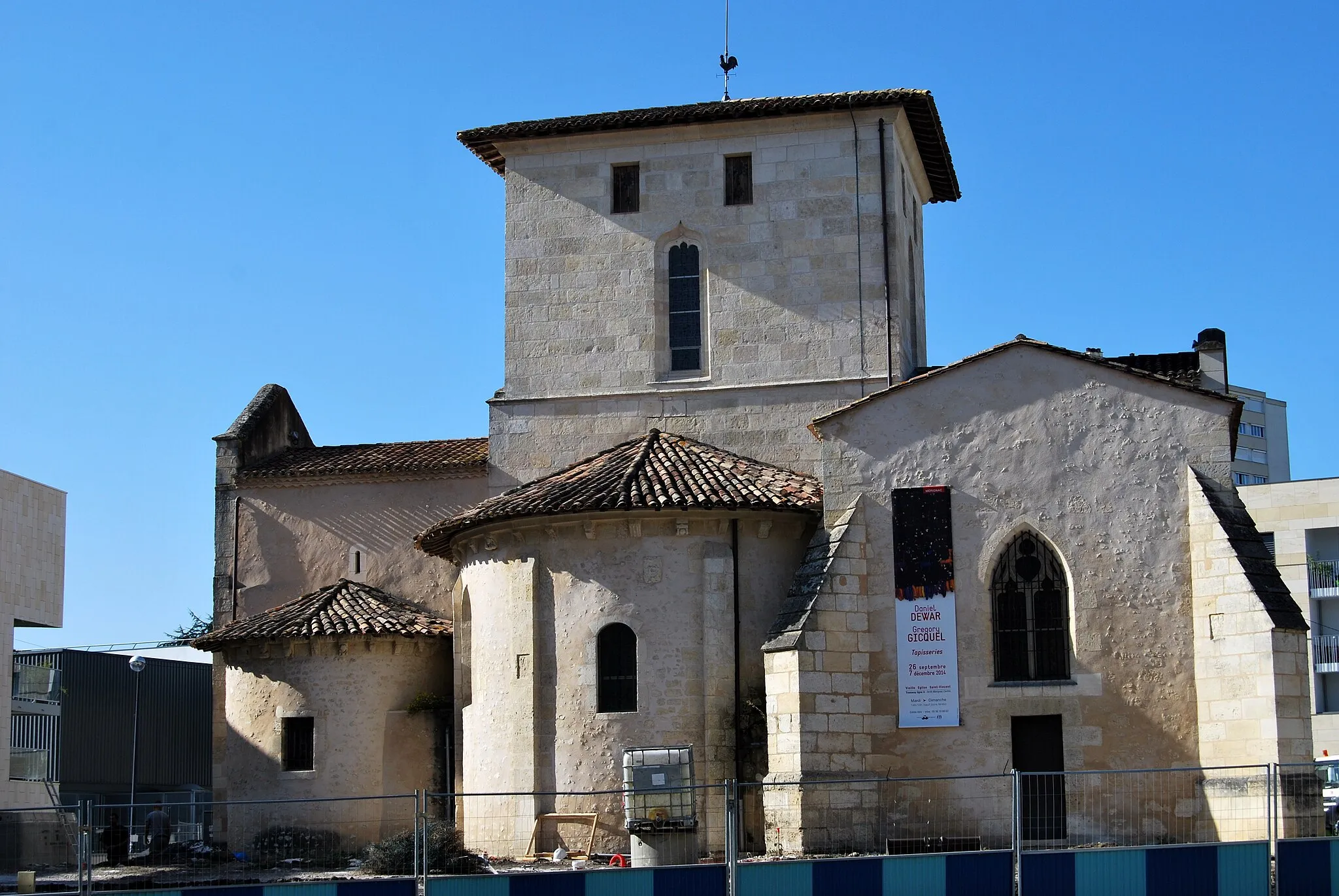 Photo showing: Ancienne église romane St Vincent de Mérignac