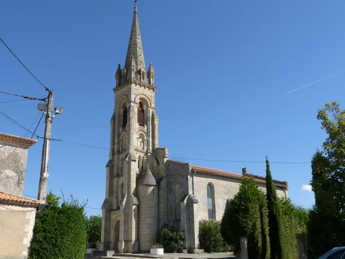 Photo showing: église d'Ordonnac, Gironde, France