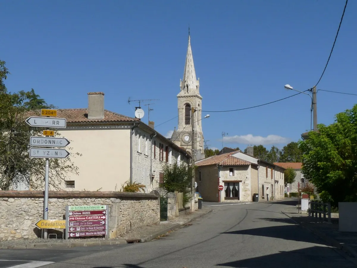 Photo showing: St-Germain-d'Esteuil, Gironde, France