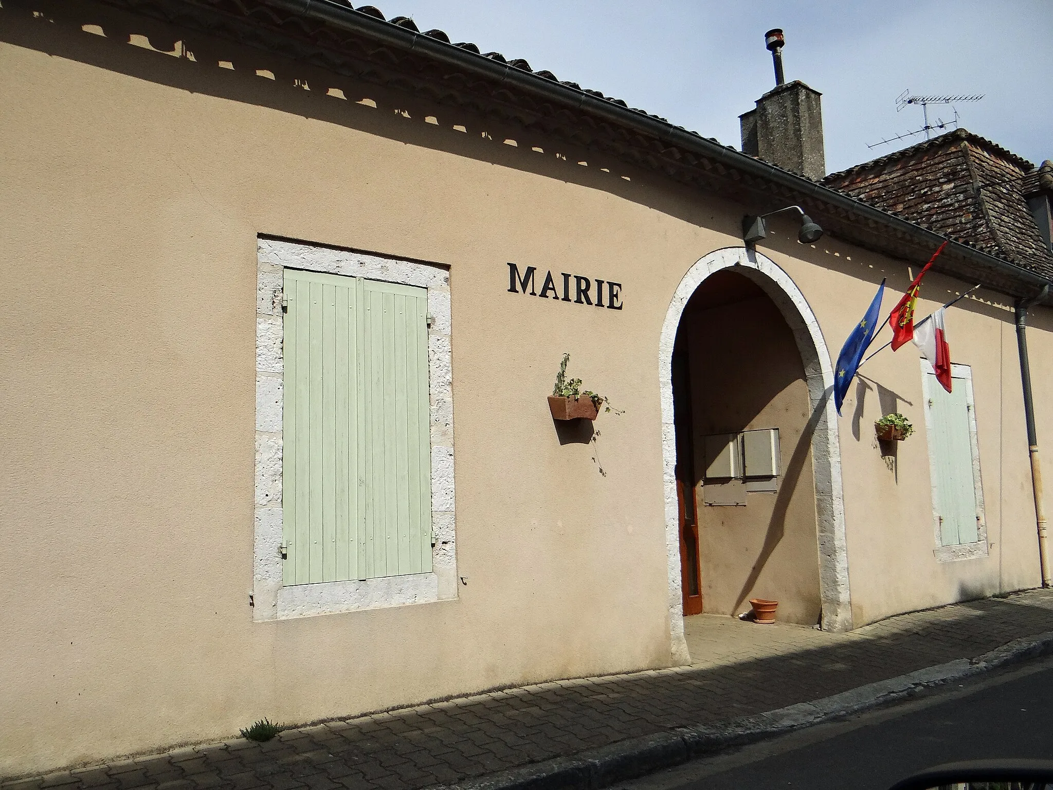 Photo showing: Cahuzac (Lot-et-Garonne) - Mairie