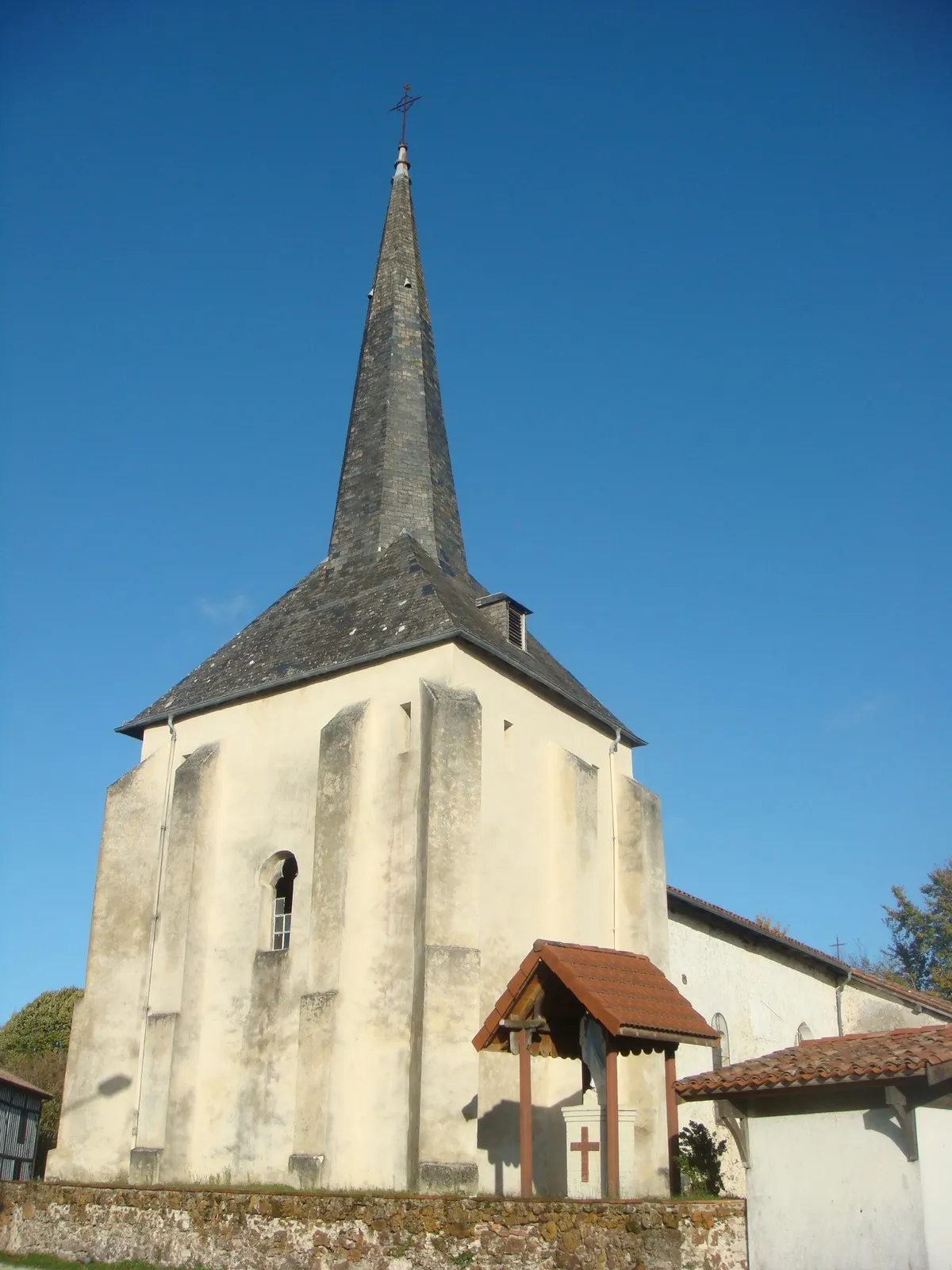 Photo showing: L’église Saint-Martin de Lévignacq est l'une des plus anciennes de la côte landaise.