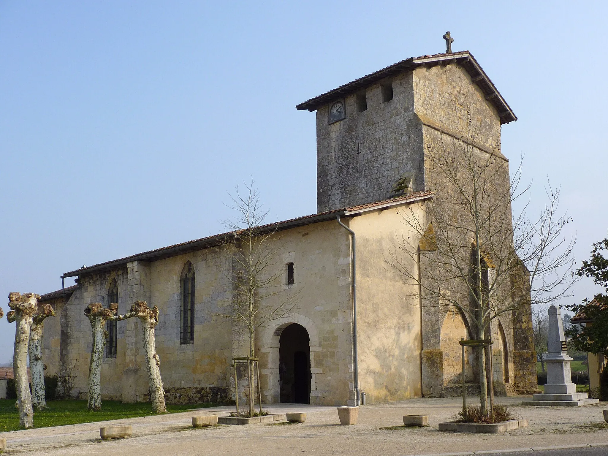 Photo showing: Vue générale de l'église Saint-Martin de Caupenne