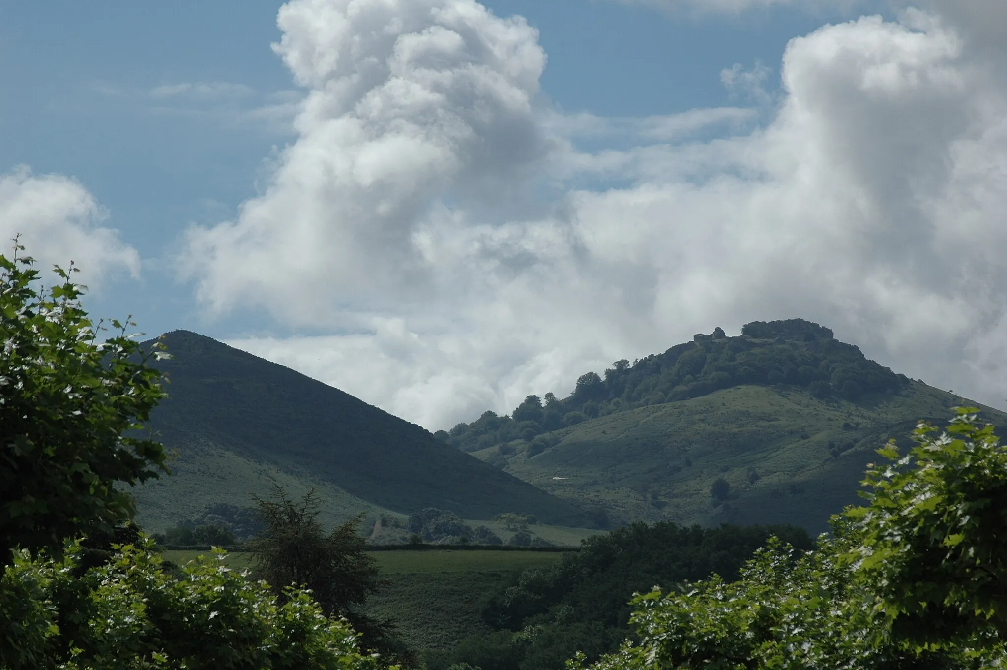 Photo showing: Le Mondarrain, vu d'Espelette