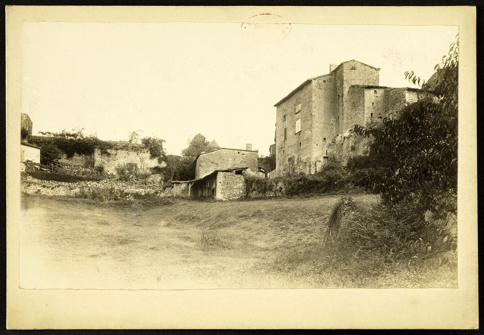 Photo showing: Castelmoron d'Albret circa 1900