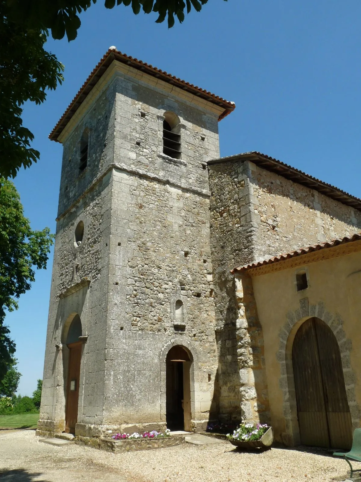 Photo showing: église de Parcoul, Dordogne, France