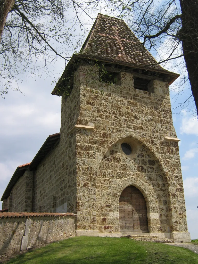 Photo showing: Eglise de Saint André de Double (forêt de la Double, Dordogne).