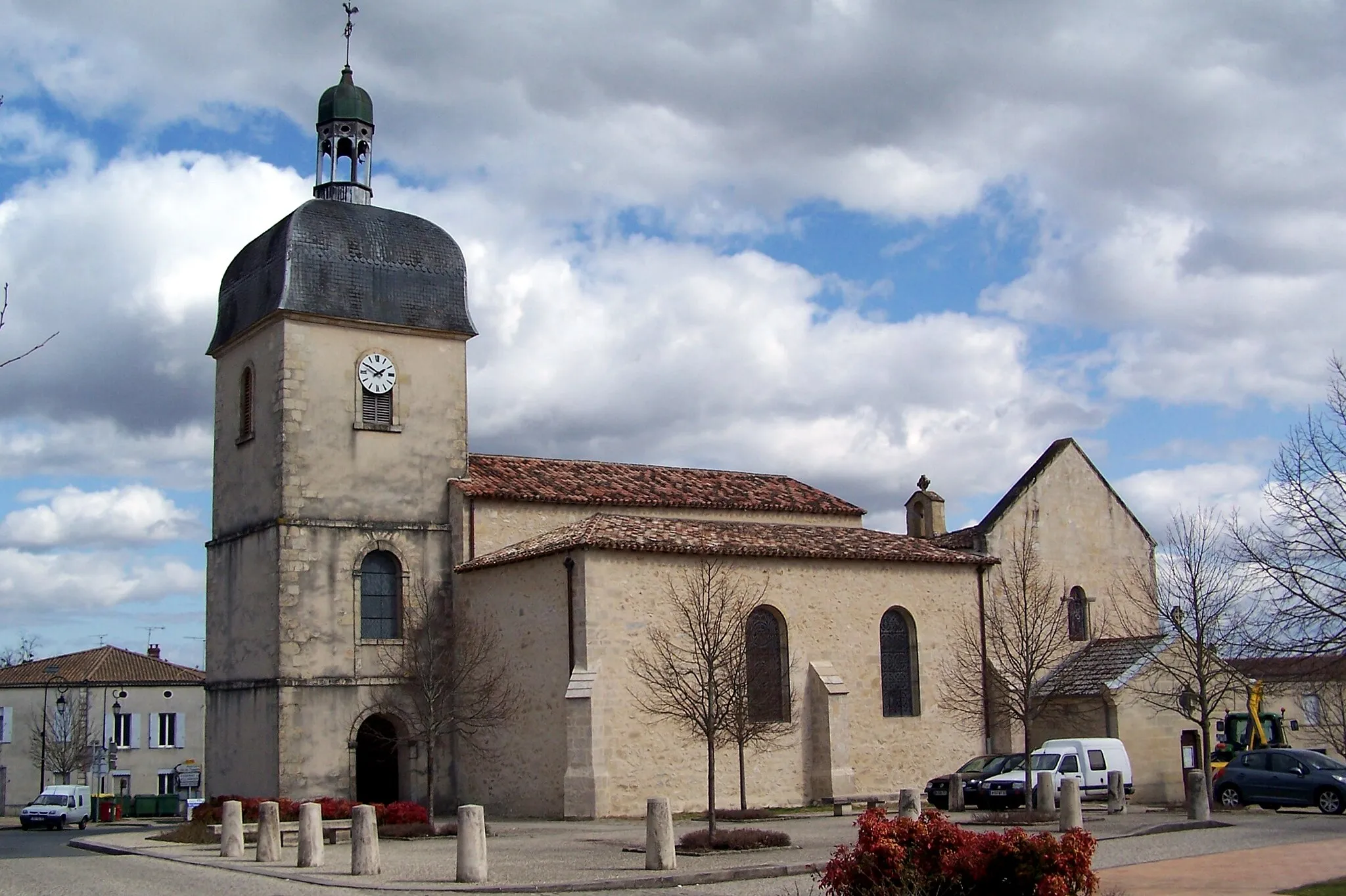 Photo showing: Church Saint-Martin of Landiras (Gironde, France)