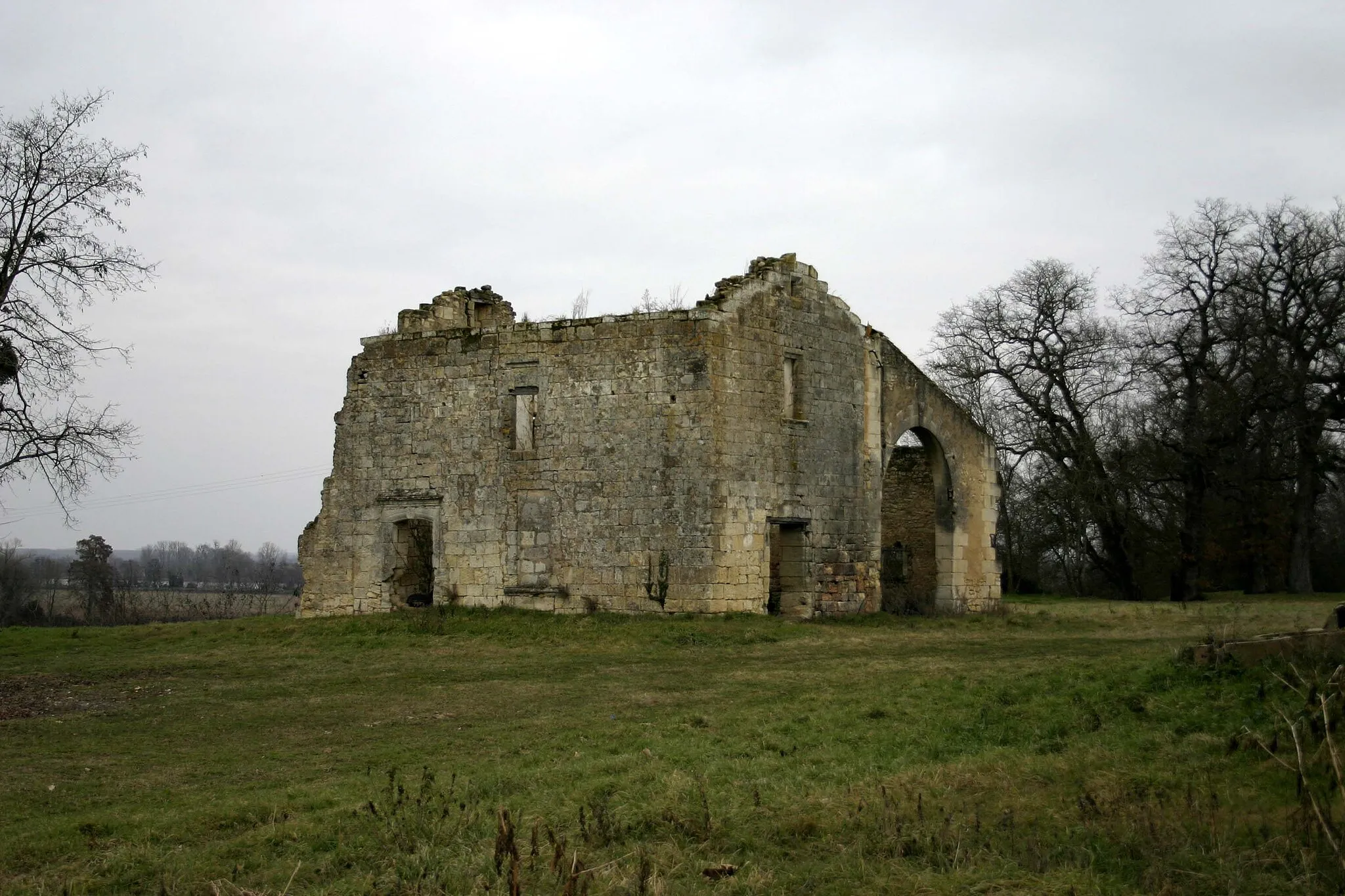 Photo showing: Commanderie d'Arveyres (Gironde, France) vue de côté.